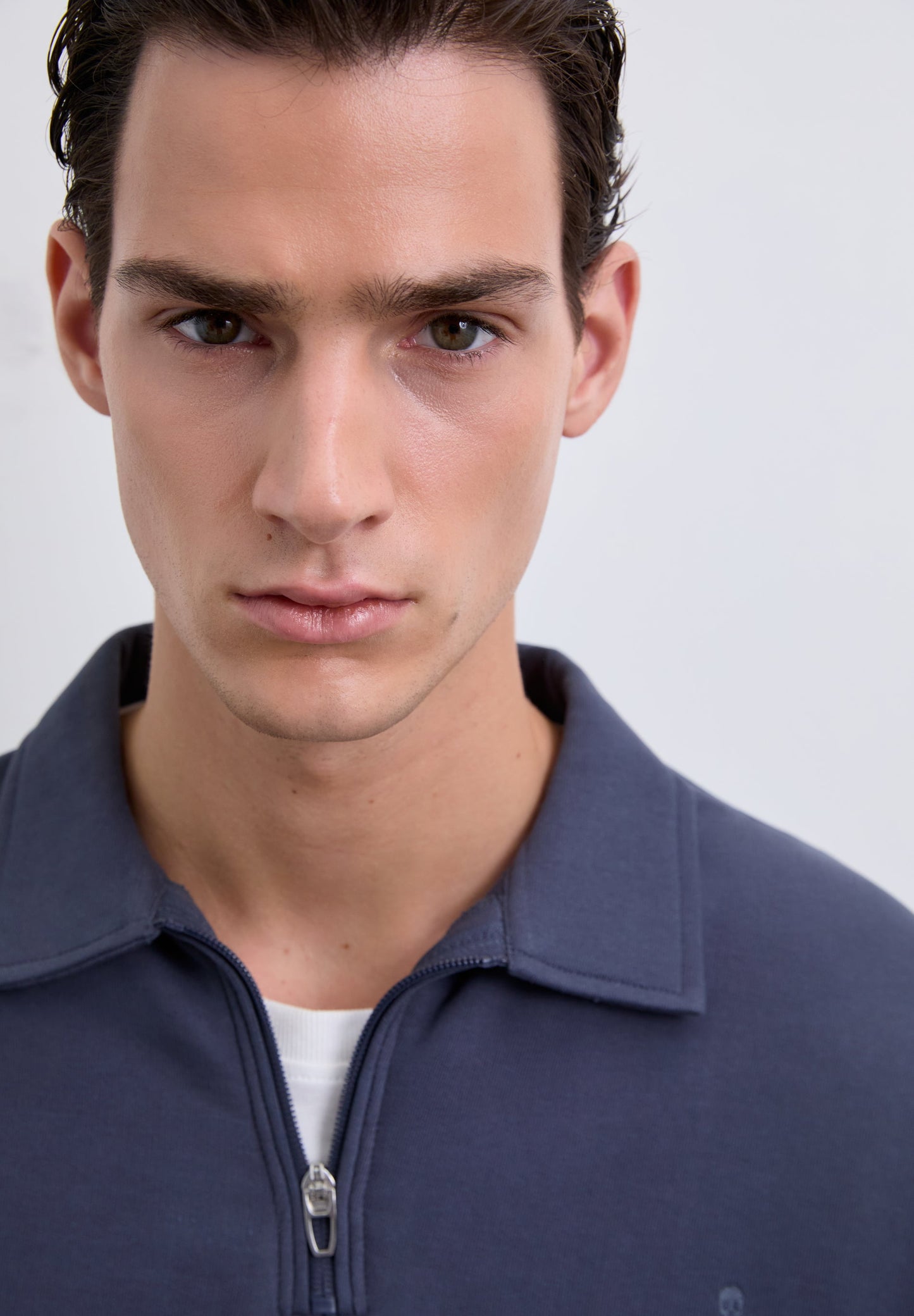 SCEASY MID ZIP SWEATER