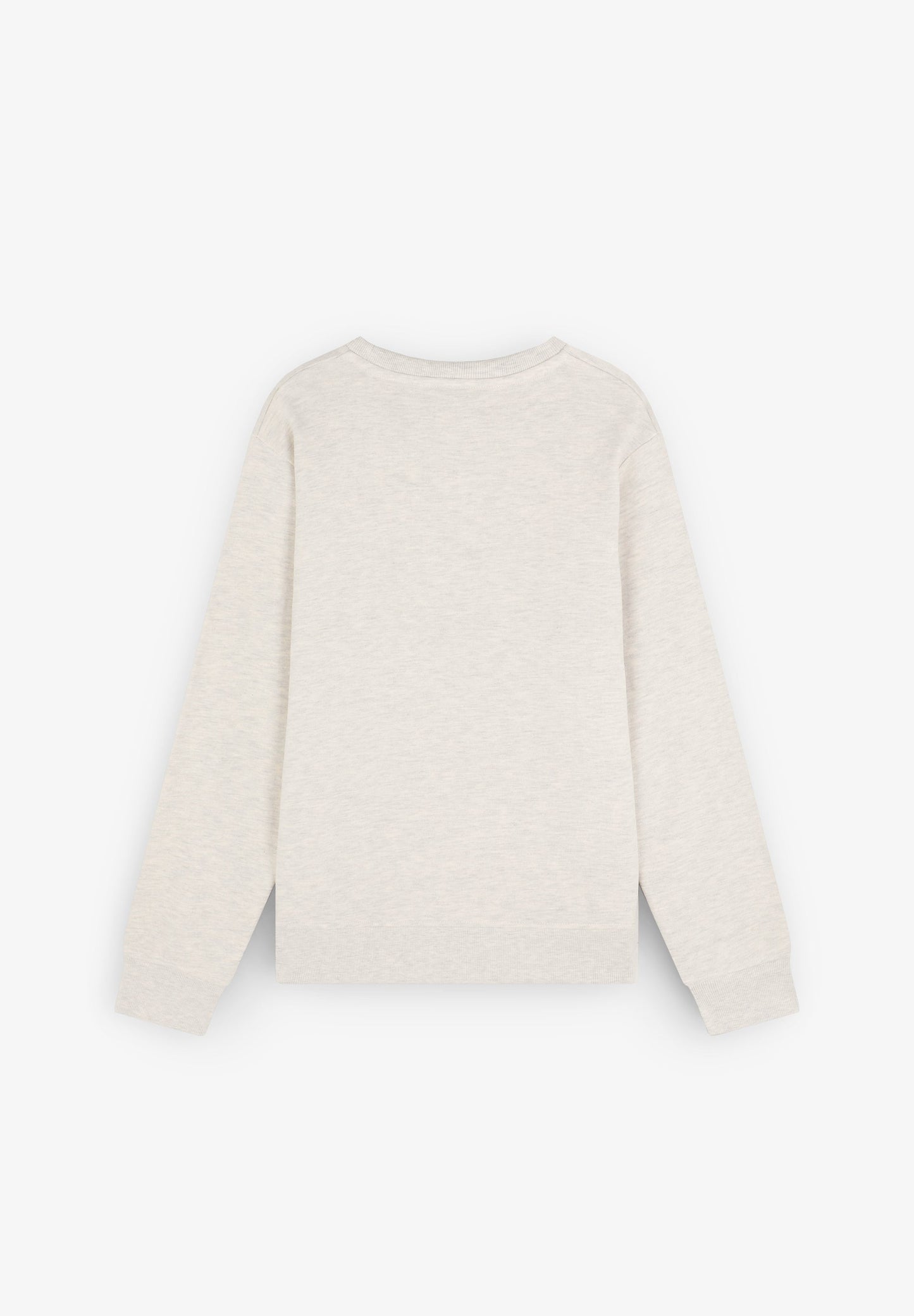 SWEATSHIRT WITH EMBROIDERED MOTIFS