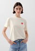 T-SHIRT WITH FRONT LOVE PRINT