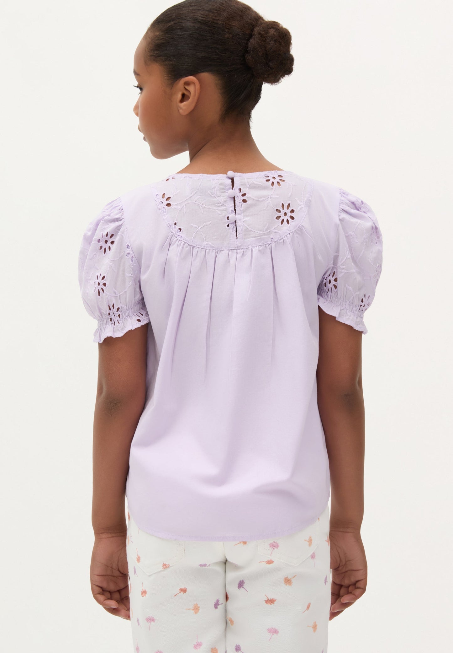 BLUSA MANGAS ABULLONADAS - Scalpers