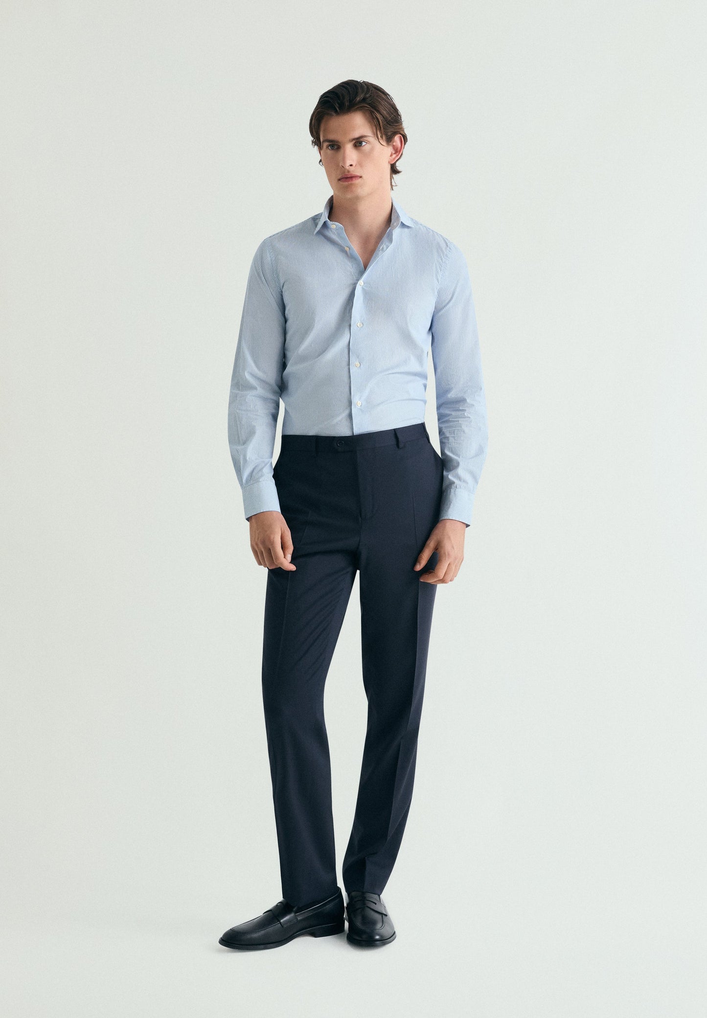PREMIUM MICRO STRIPE DRESS SHIRT