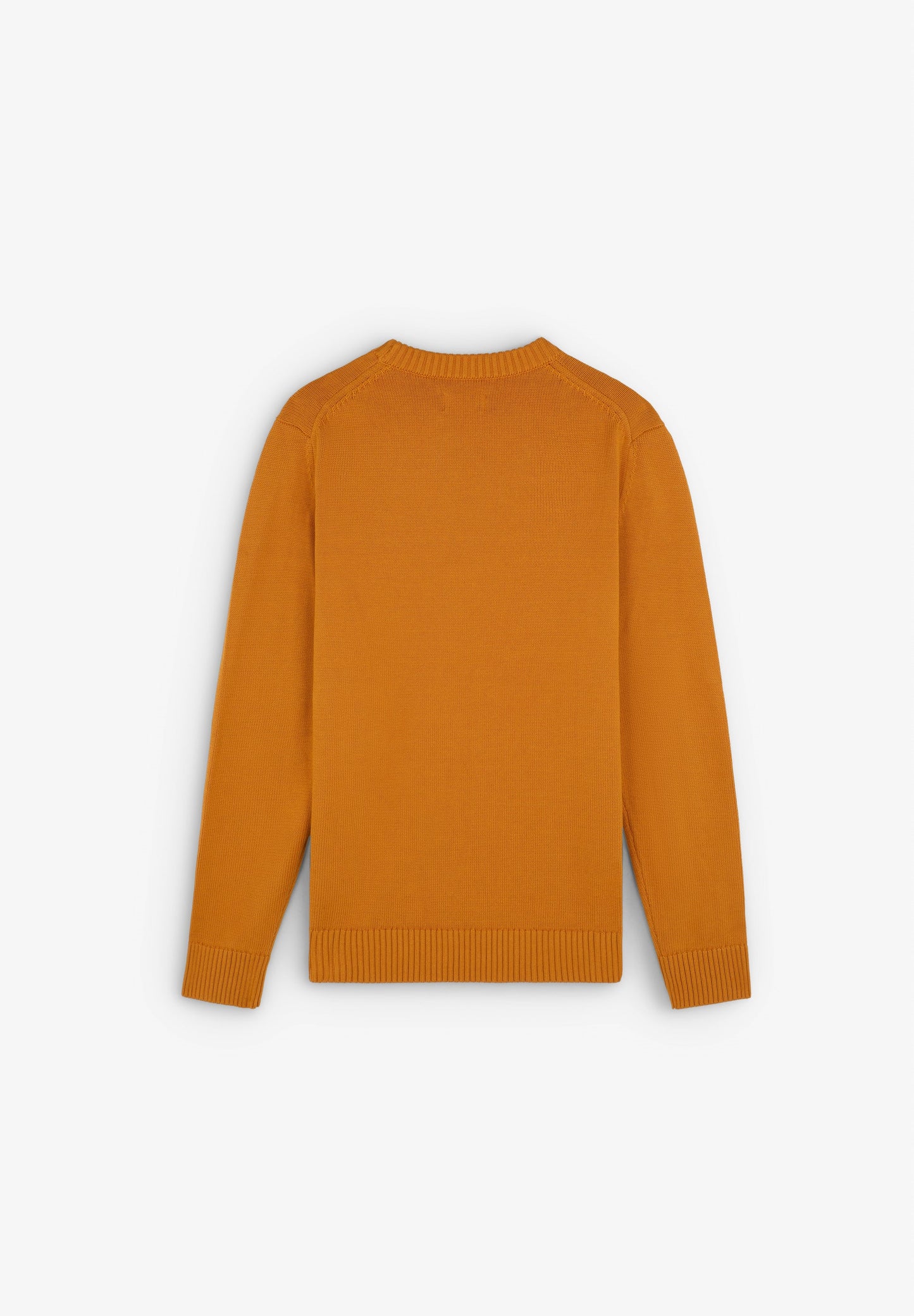 SWEATER WITH RIBBED COLLAR