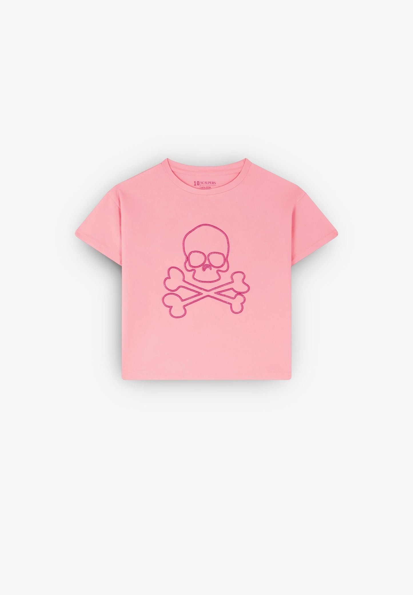 SCMAGIC SPRAY SKULL TEE GIRLS