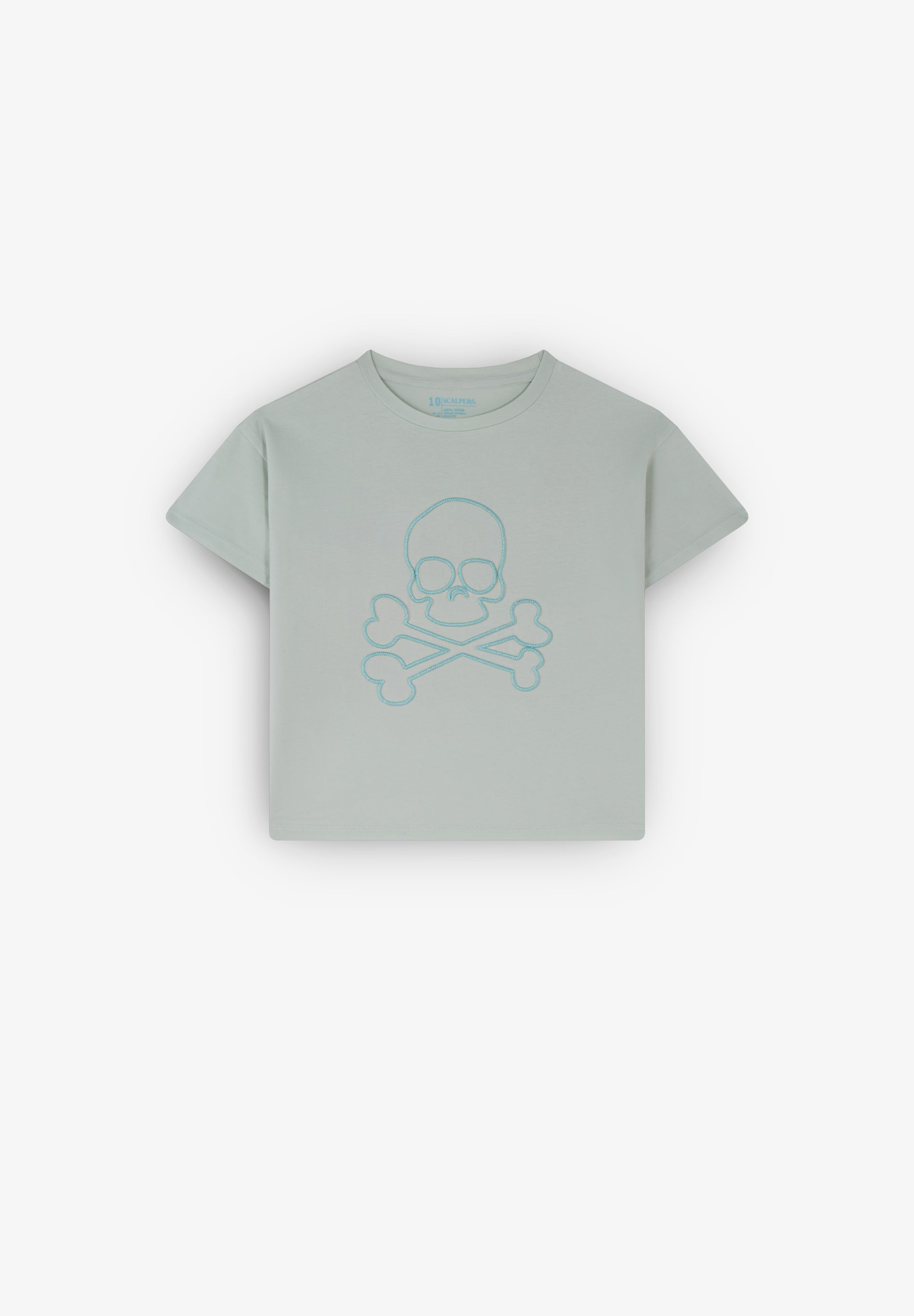 SCMAGIC SPRAY SKULL TEE GIRLS