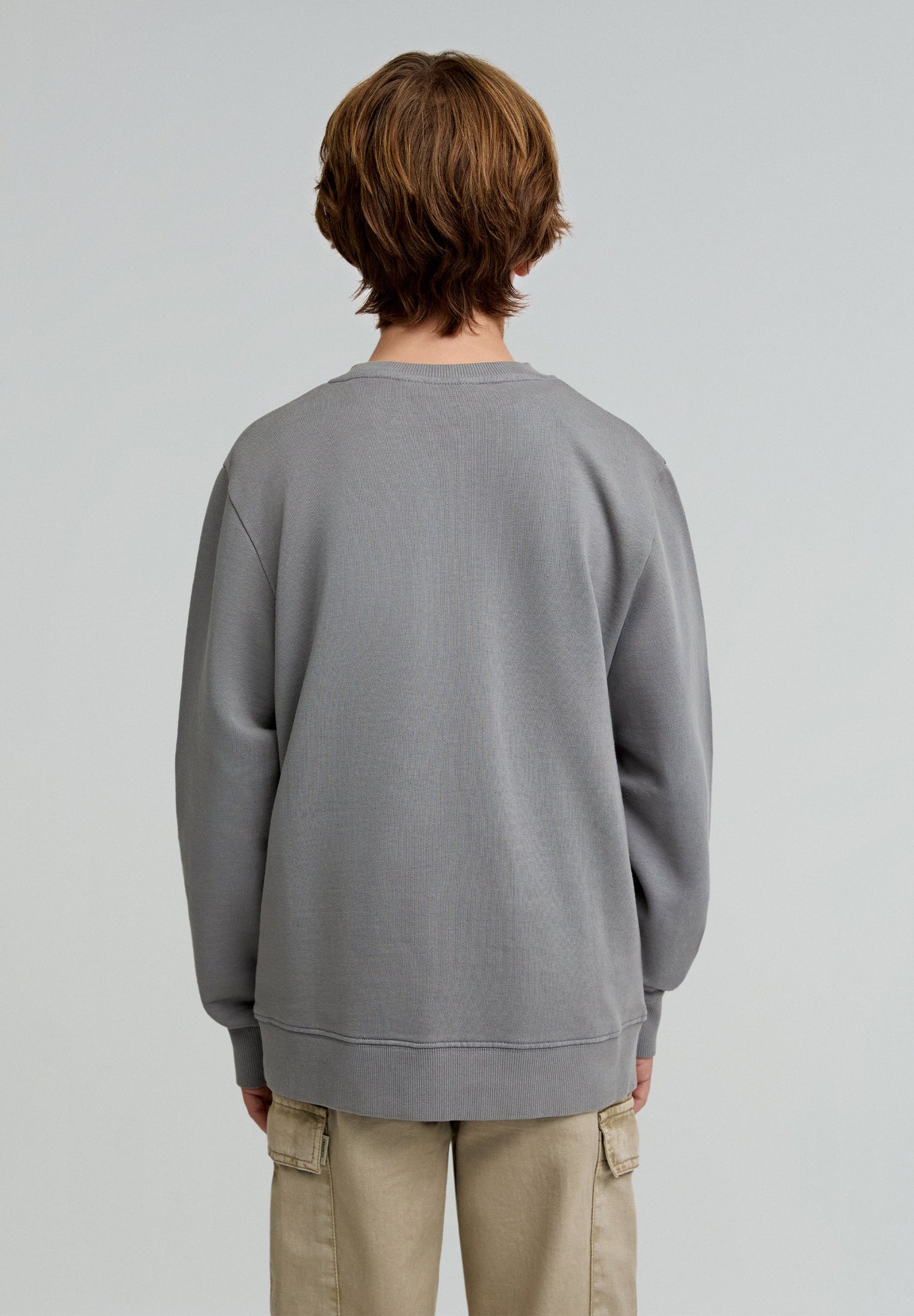 SWEATSHIRT WITH FRONT PRINT