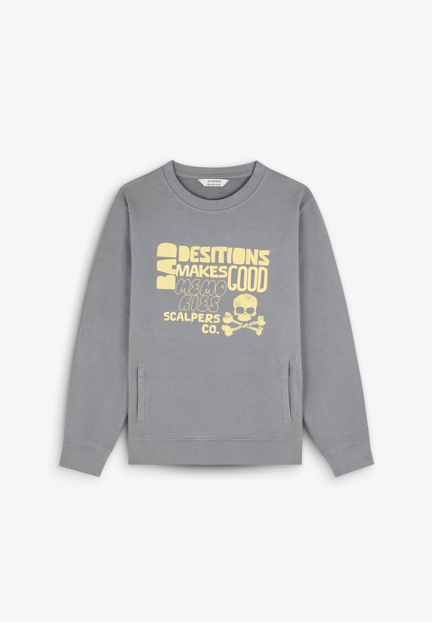 SWEATSHIRT WITH FRONT PRINT