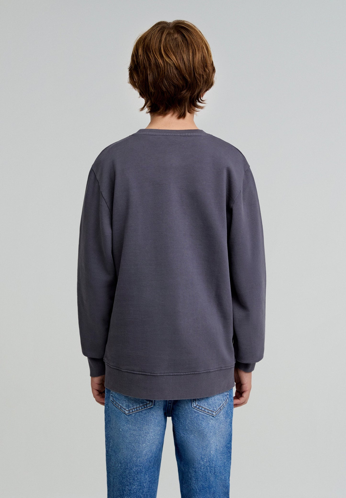 SWEATSHIRT WITH FRONT PRINT