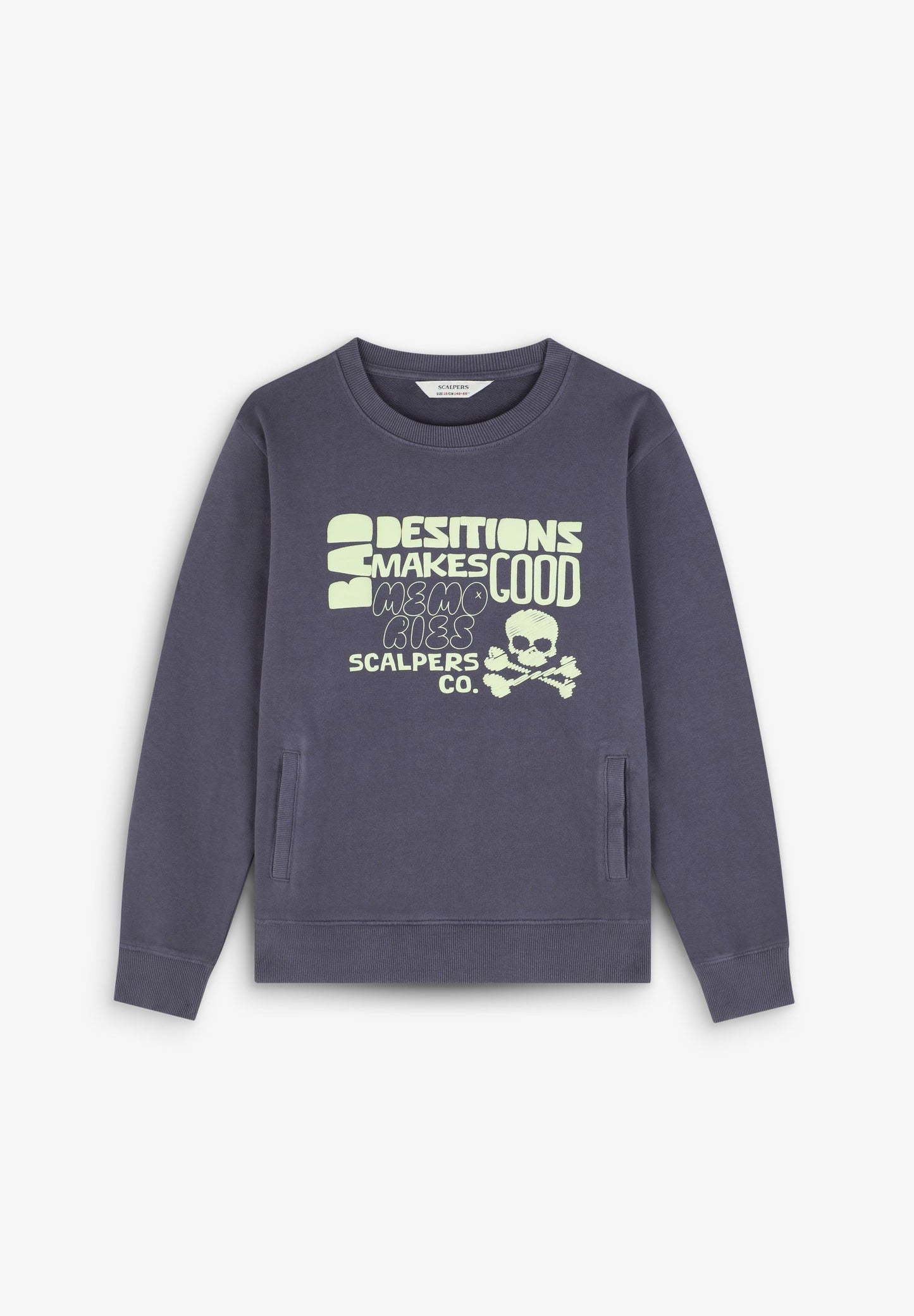 SWEATSHIRT WITH FRONT PRINT