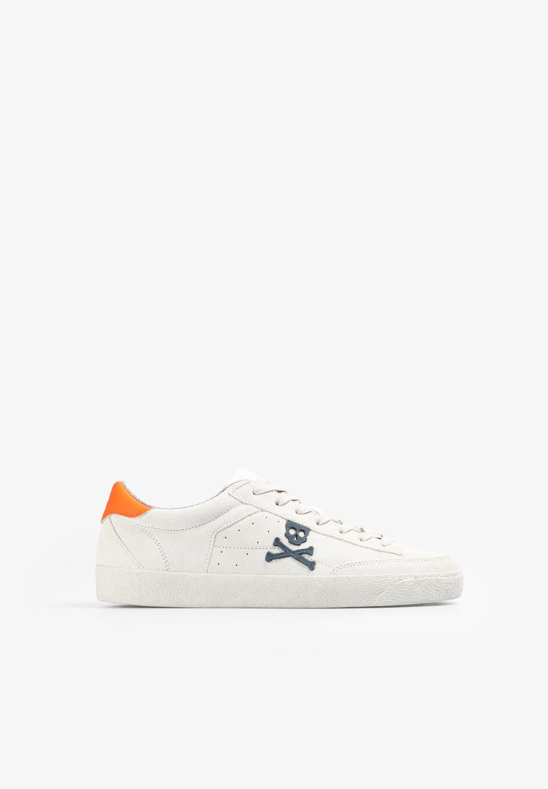 LOW TOP SNEAKERS WITH SIDE SKULL