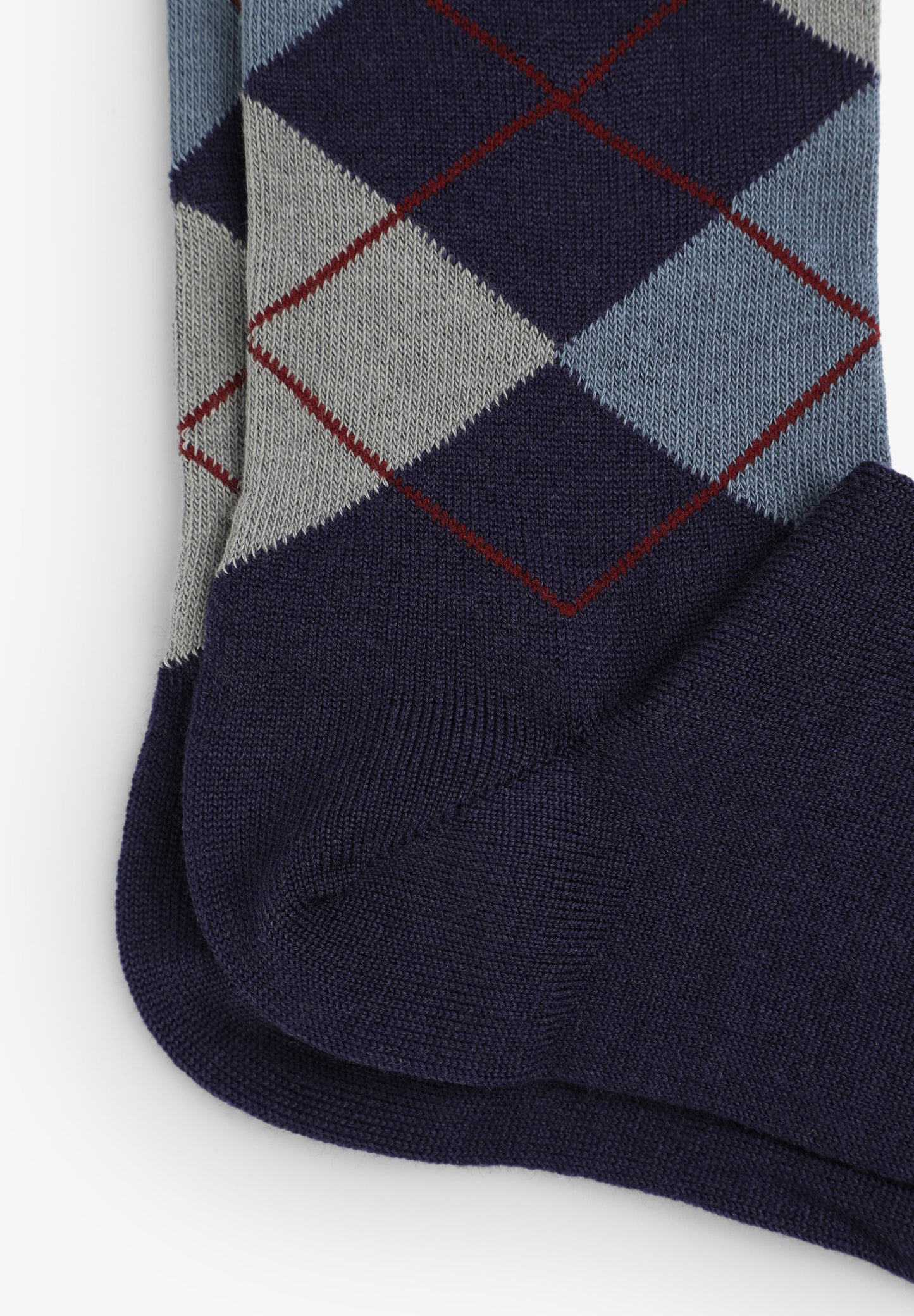 DIAMOND TEXTURED WEAVE SOCKS