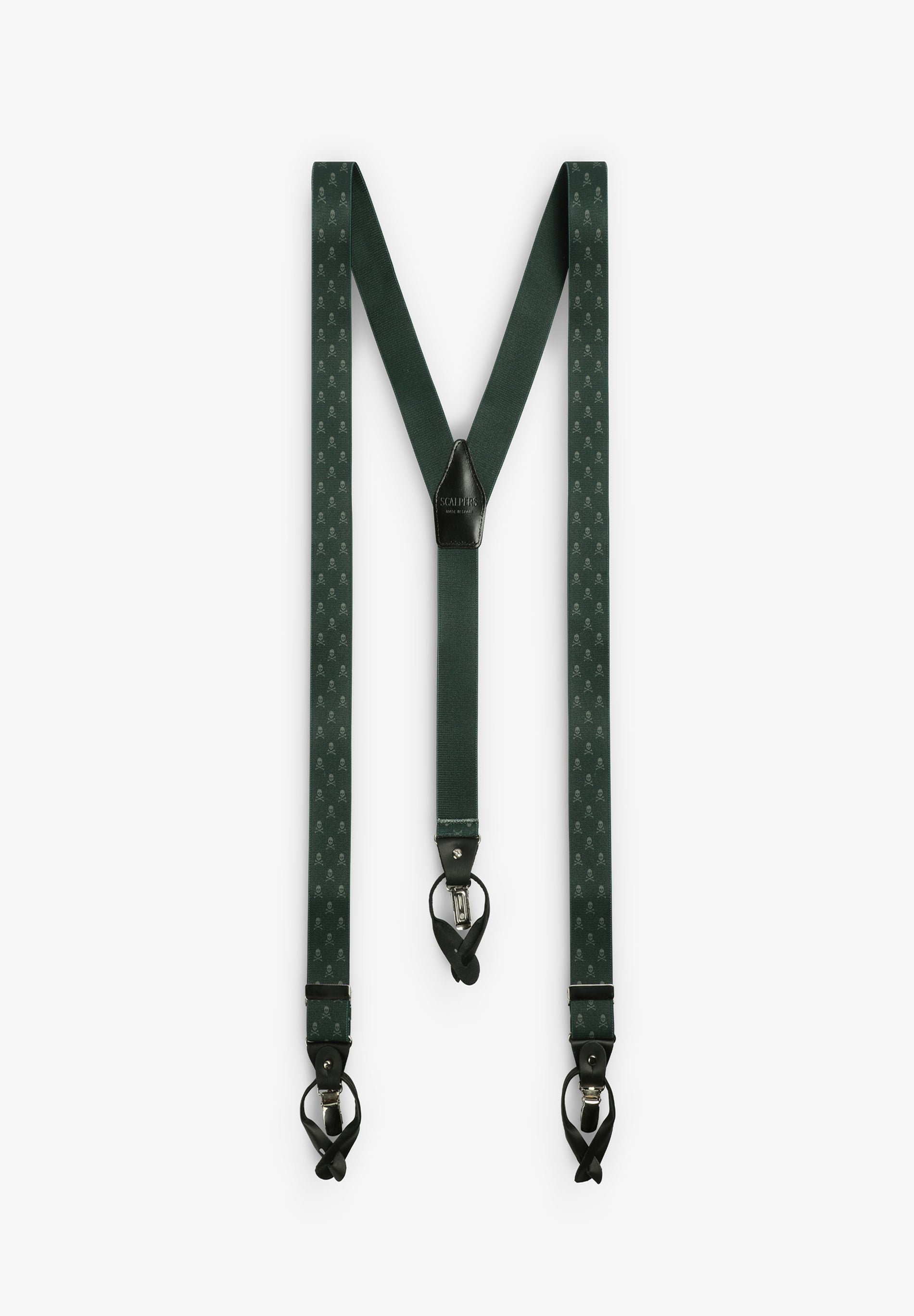 MONOGRAMMED ELASTIC BRACES