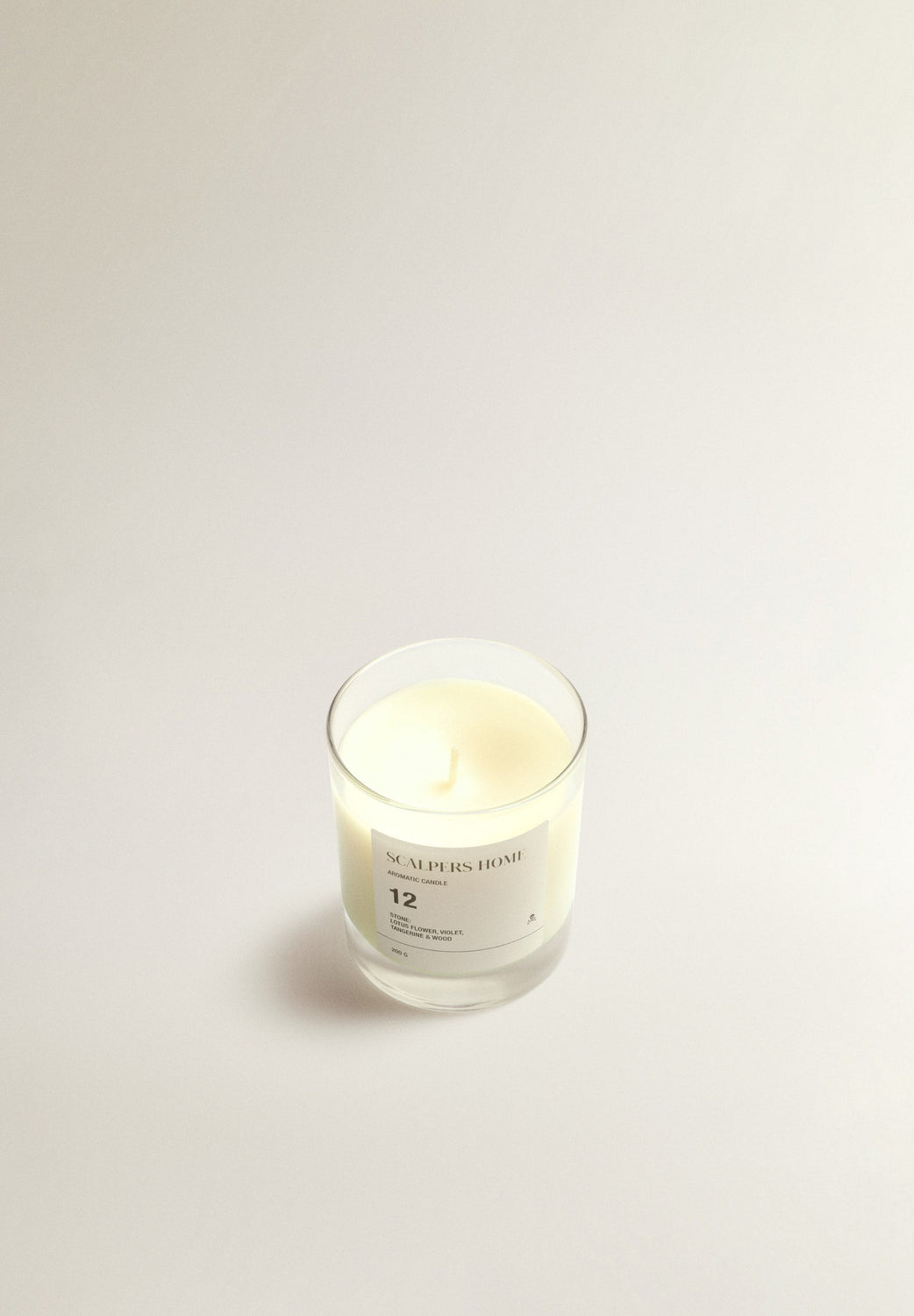 VELA AROMÁTICA 12 200 GR STONE - Scalpers