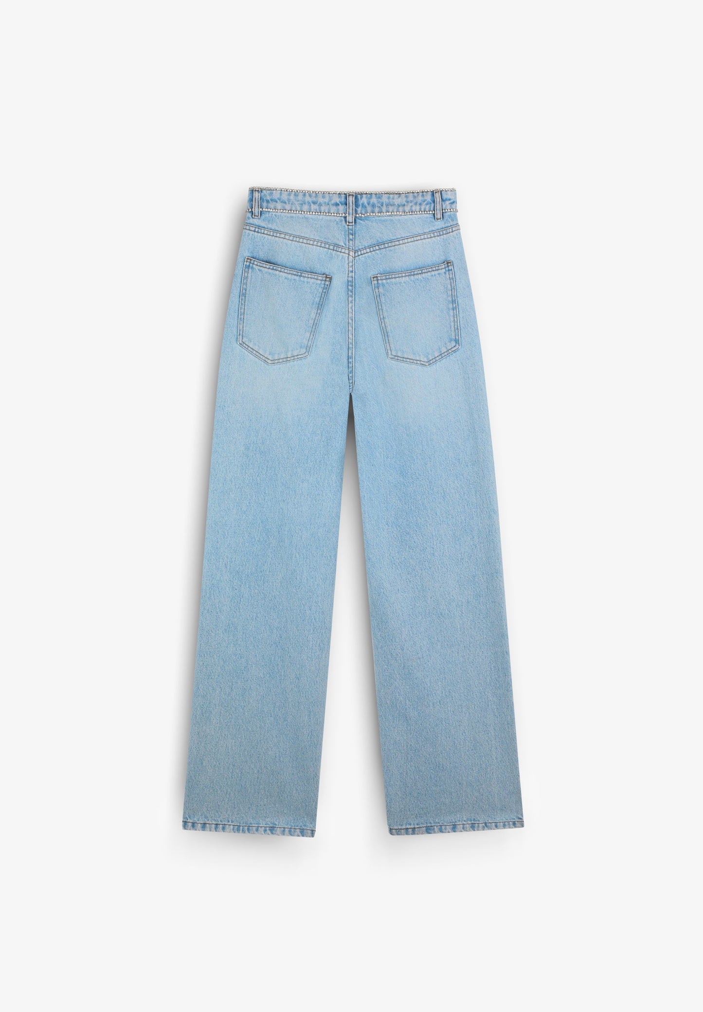 SCALPERS X LOVE STORIES FULL LENGTH JEANS WITH CRYSTAL DETAILS