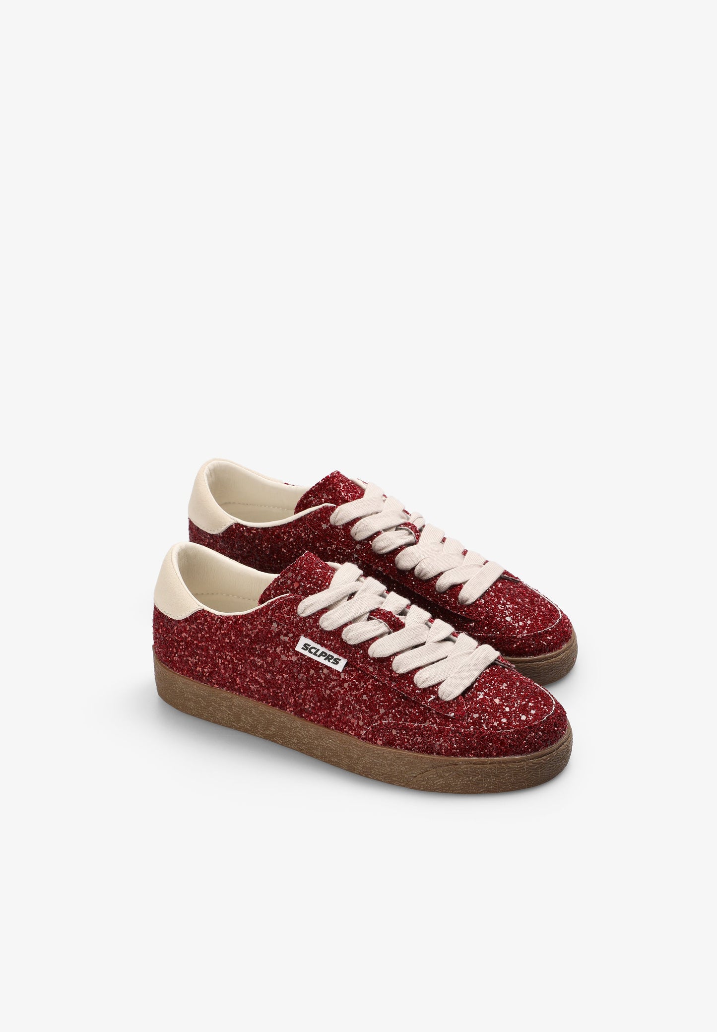 GLITTER SKULL SNEAKERS