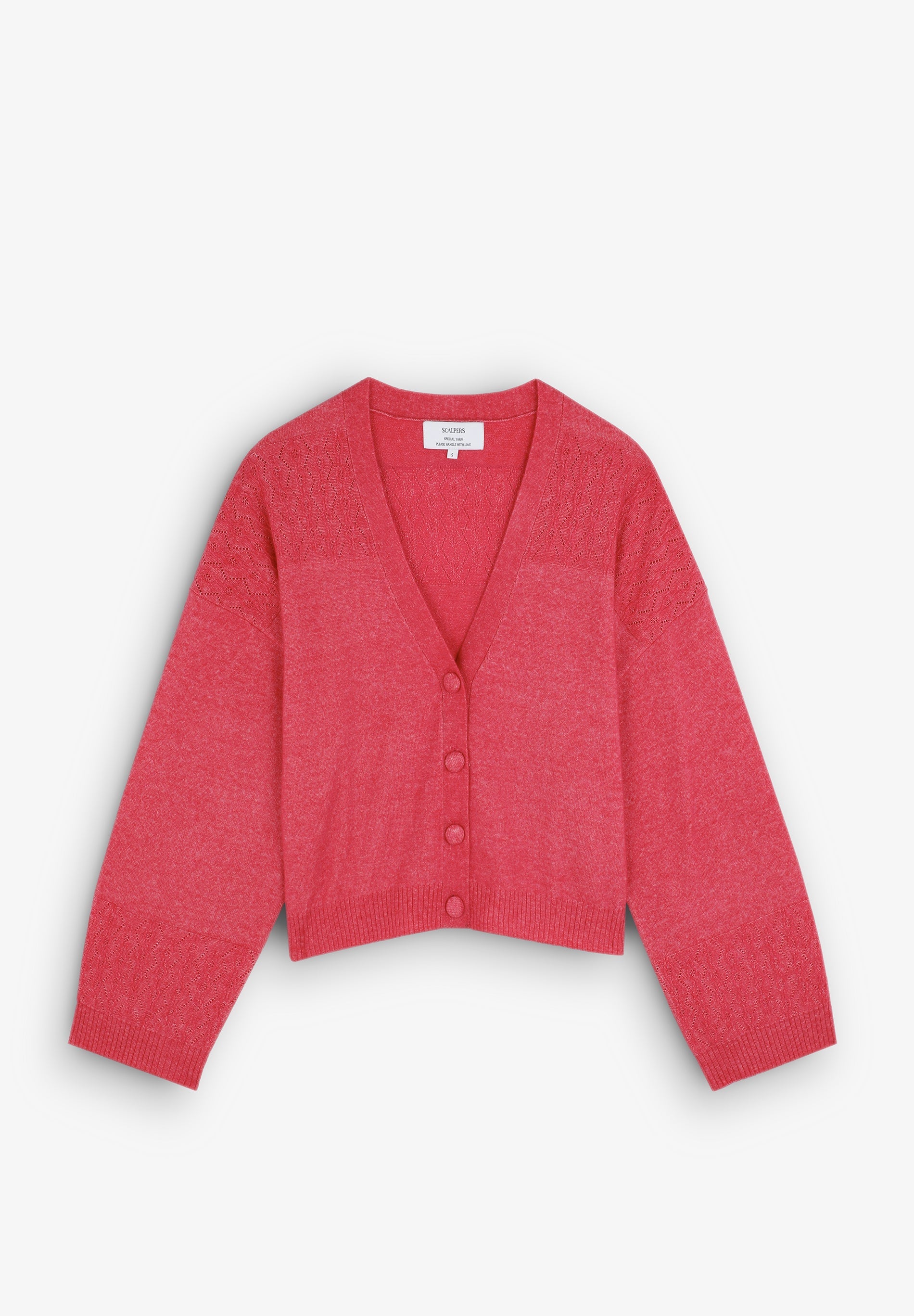 CARDIGAN COL EN V