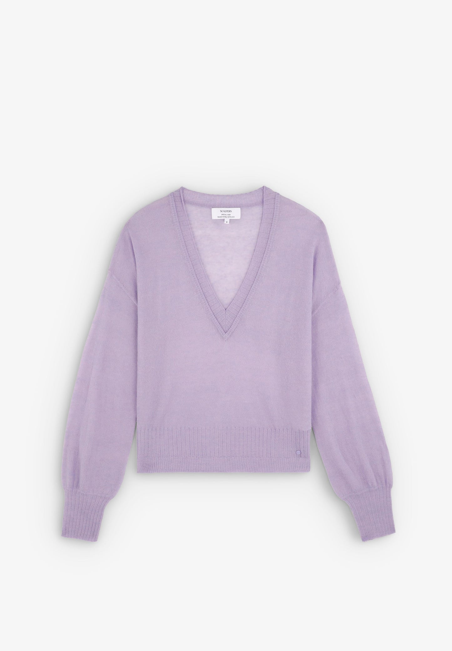 SWEATER WITH NECKLINE DETAIL