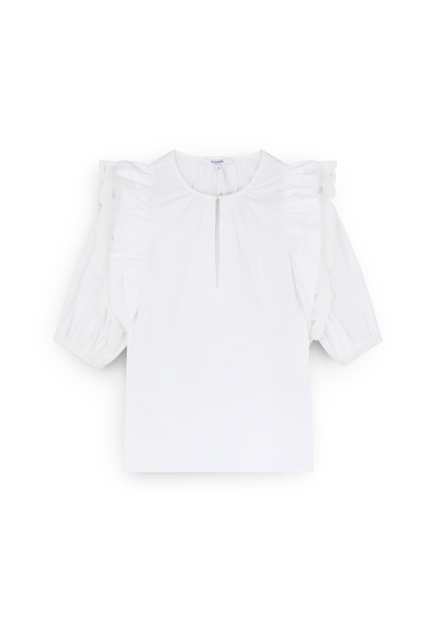 SC POPLIN PUFF TOP