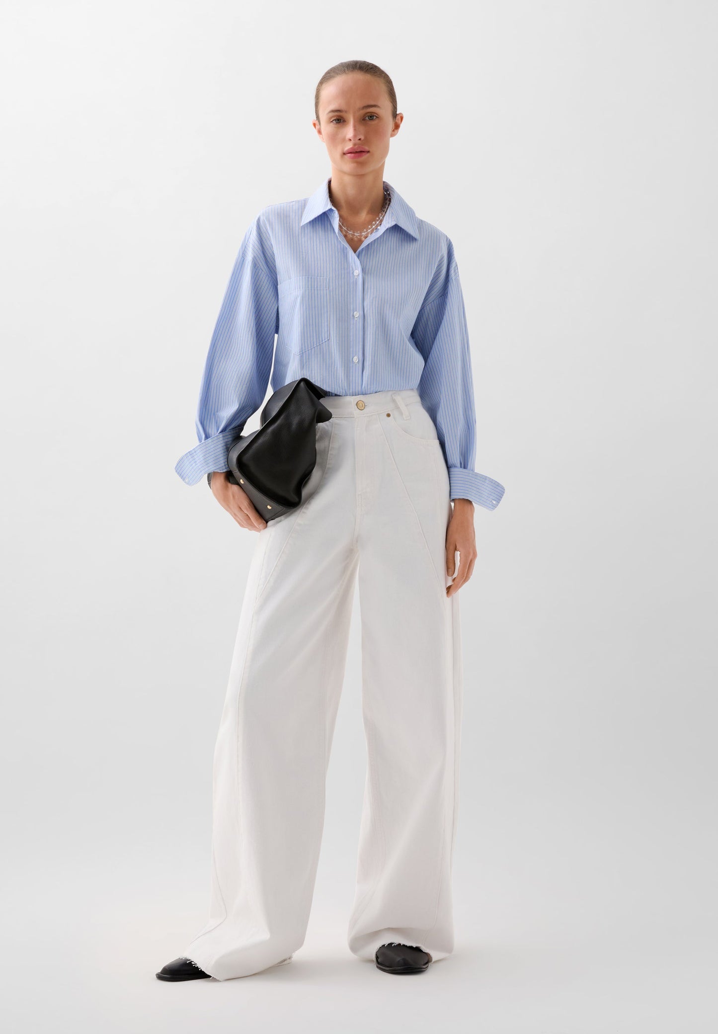 JEANS STIKSEL HOGE TAILLE