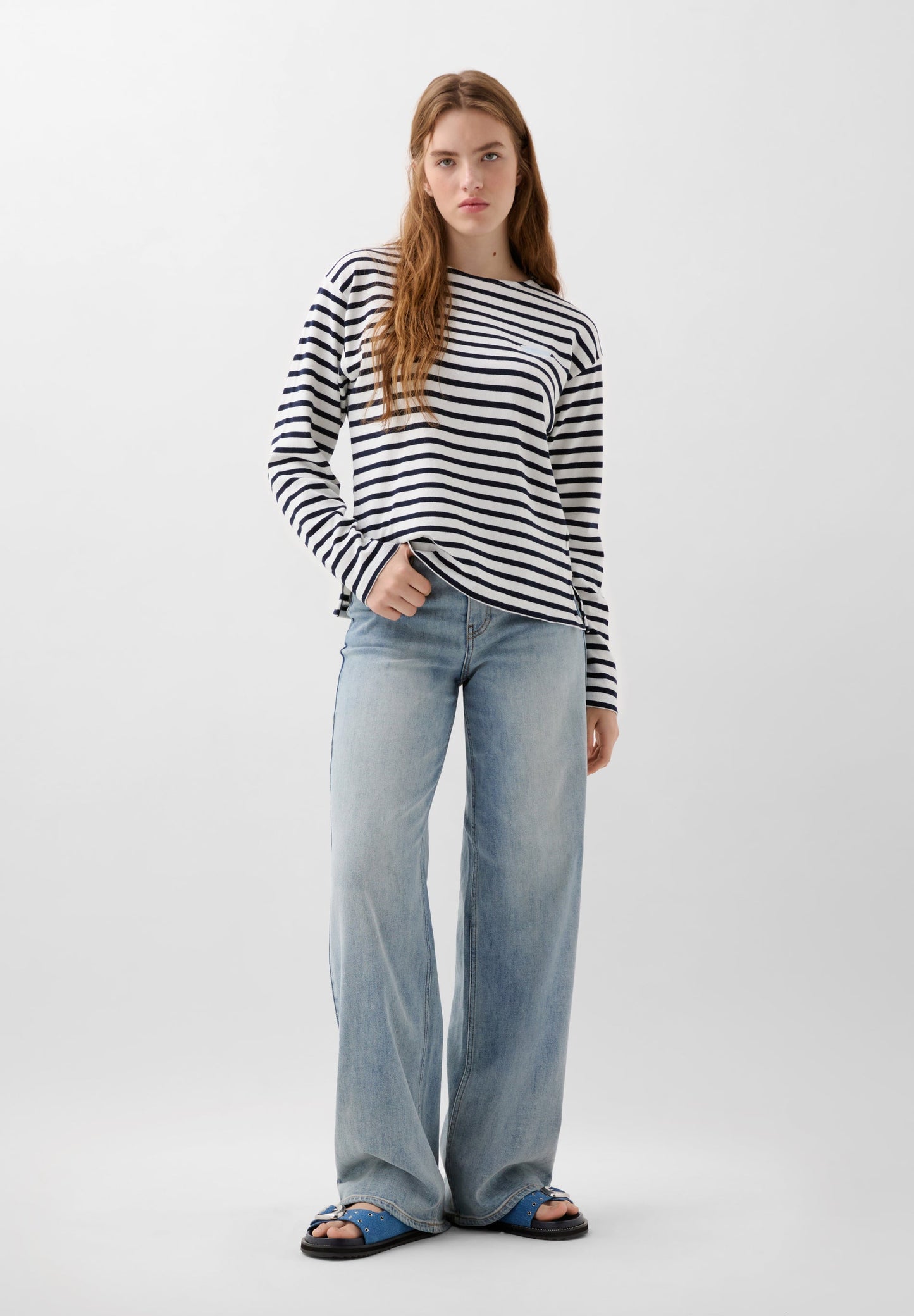 LONG SLEEVE STRIPED T-SHIRT