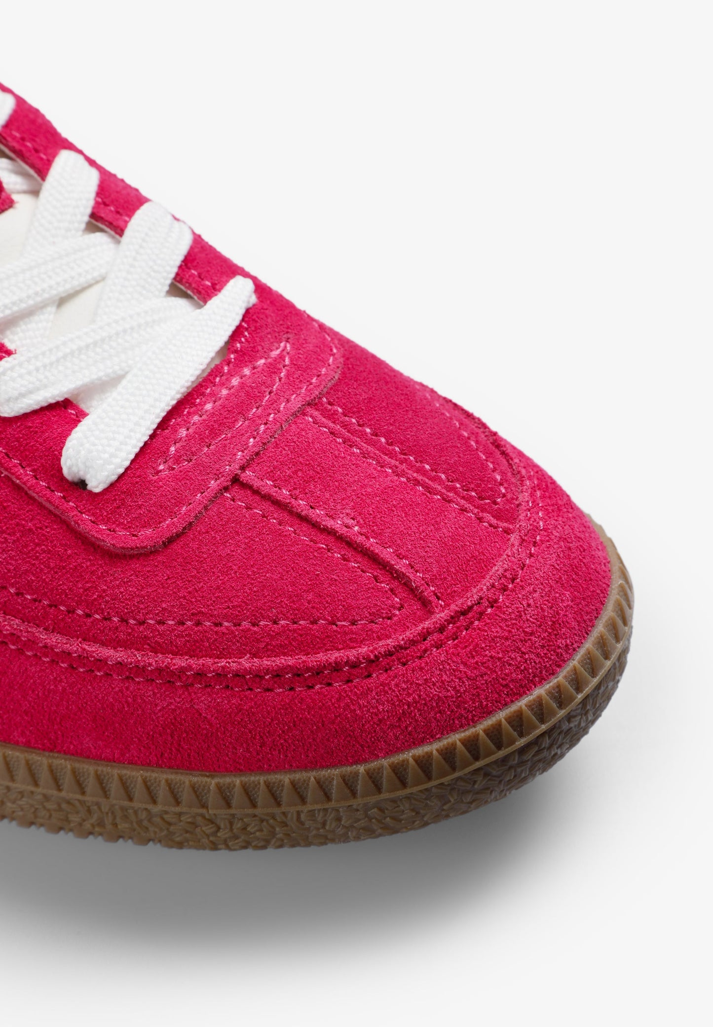 TWO-TONE LEATHER SNEAKERS