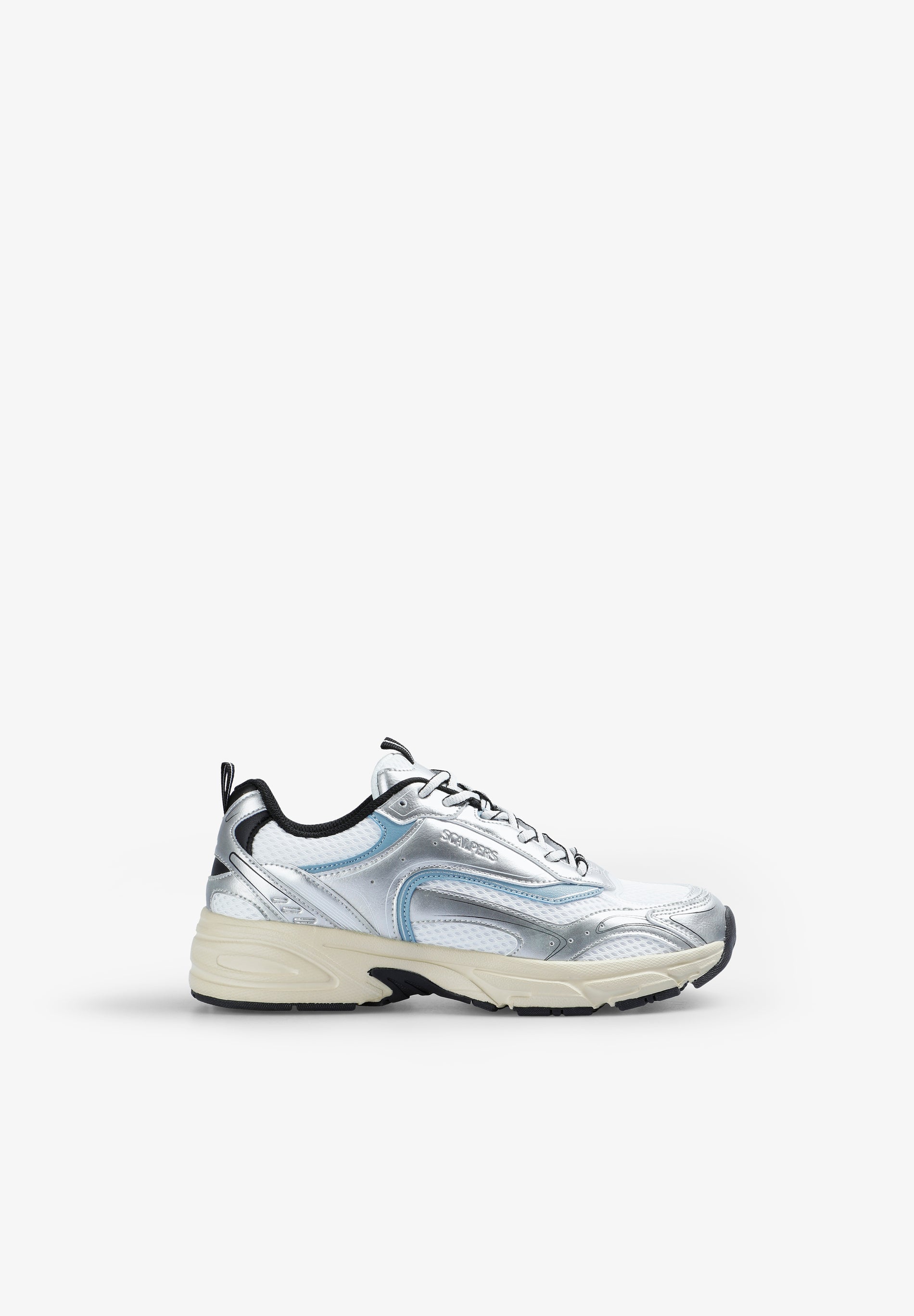 SILVER RUNNER SNEAKERS