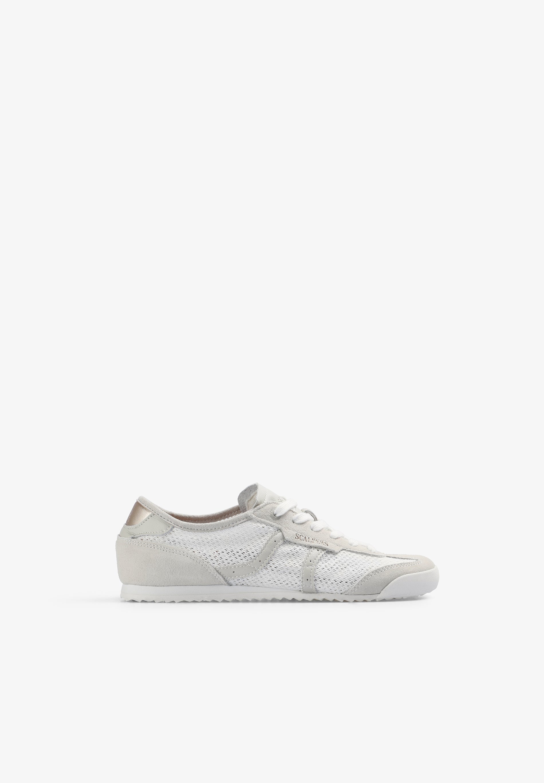MESH AND SUEDE SNEAKERS