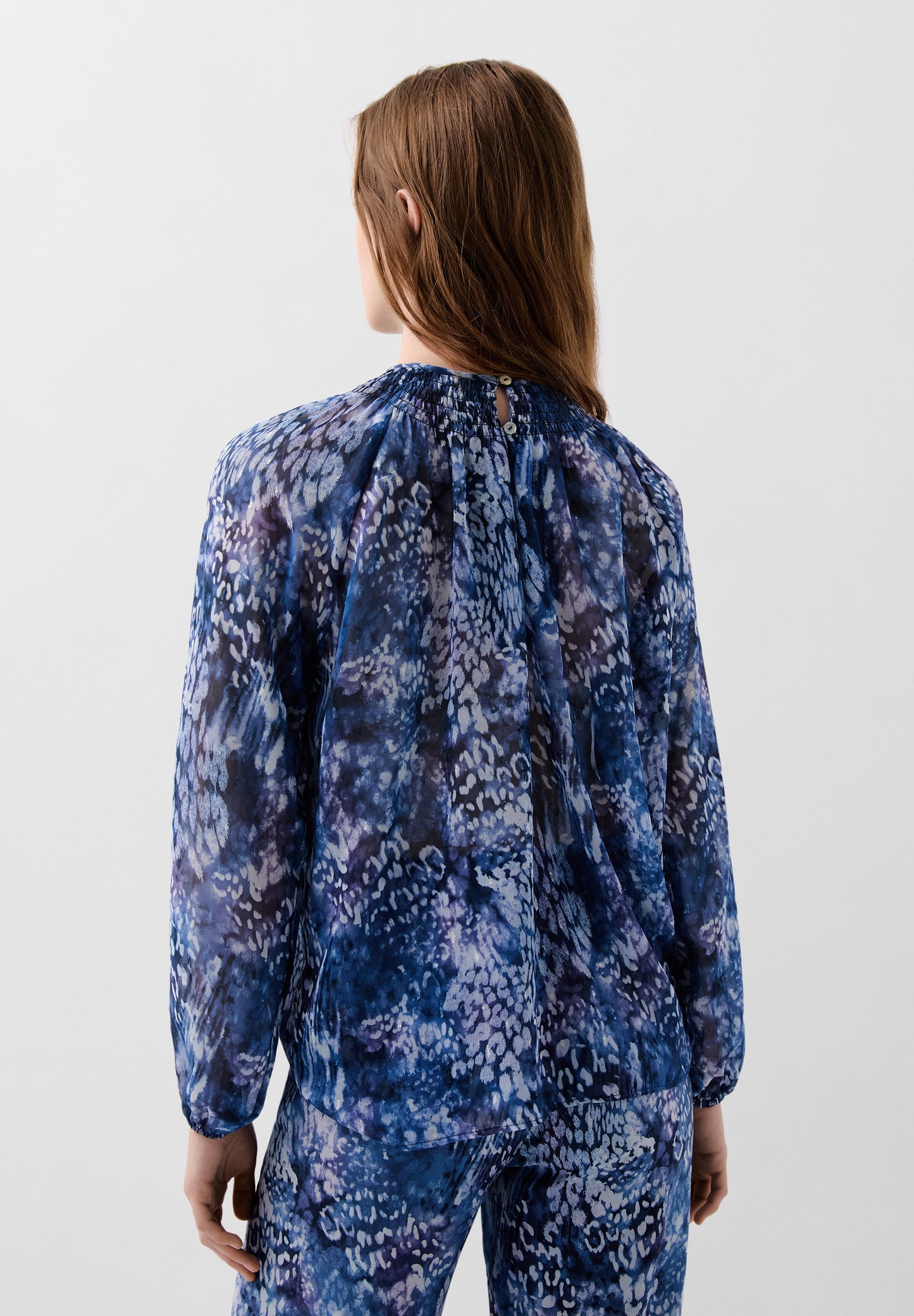 BLOUSE PRINT HONINGRAAT