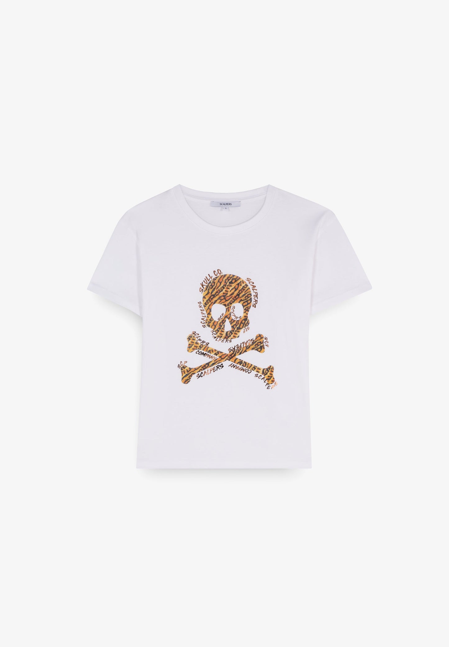 T-SHIRT DOODSKOP DIERENPRINT