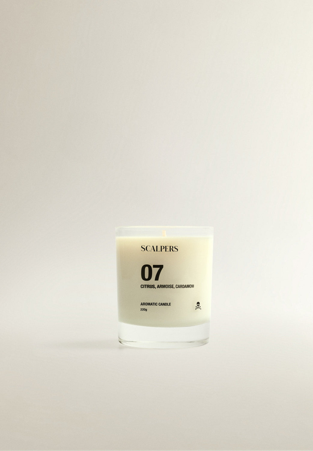 VELA AROMÁTICA 07 220 GR CITRUS, ARMOISE, CARDAMOM - Scalpers