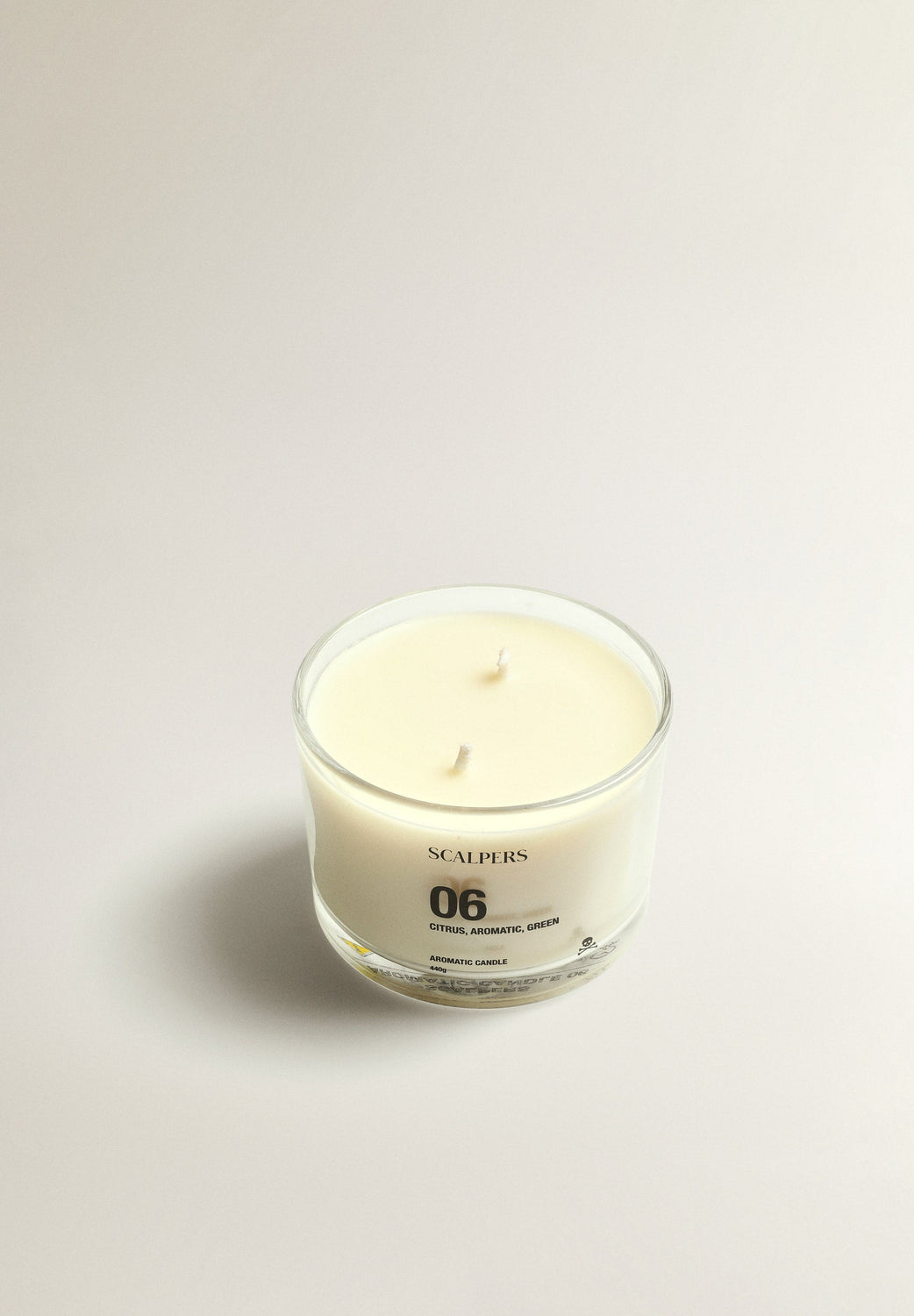 VELA AROMÁTICA 06 440GR CITRUS,AROMATIC, GREEN - Scalpers