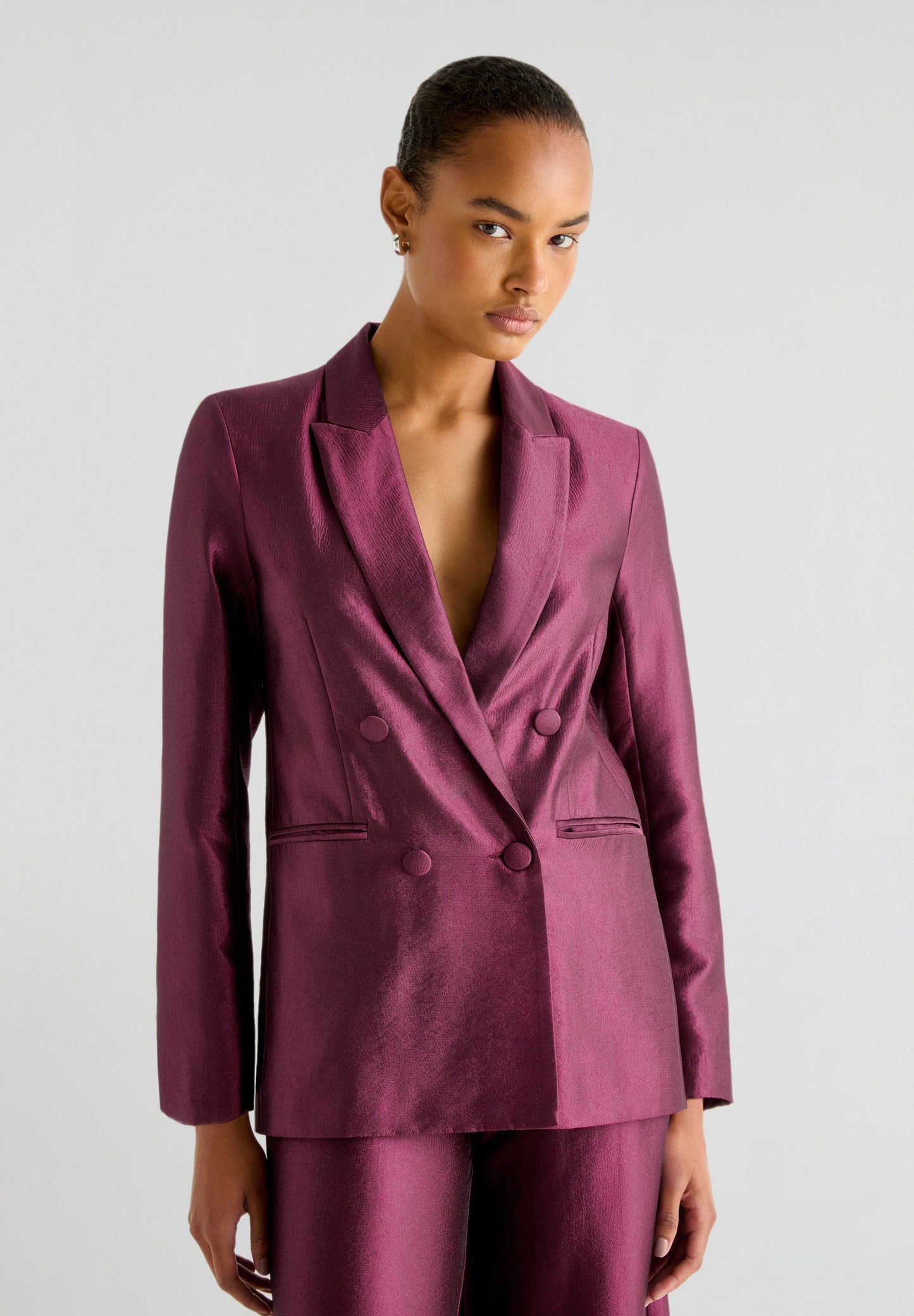 BLAZER SATINADA - Scalpers