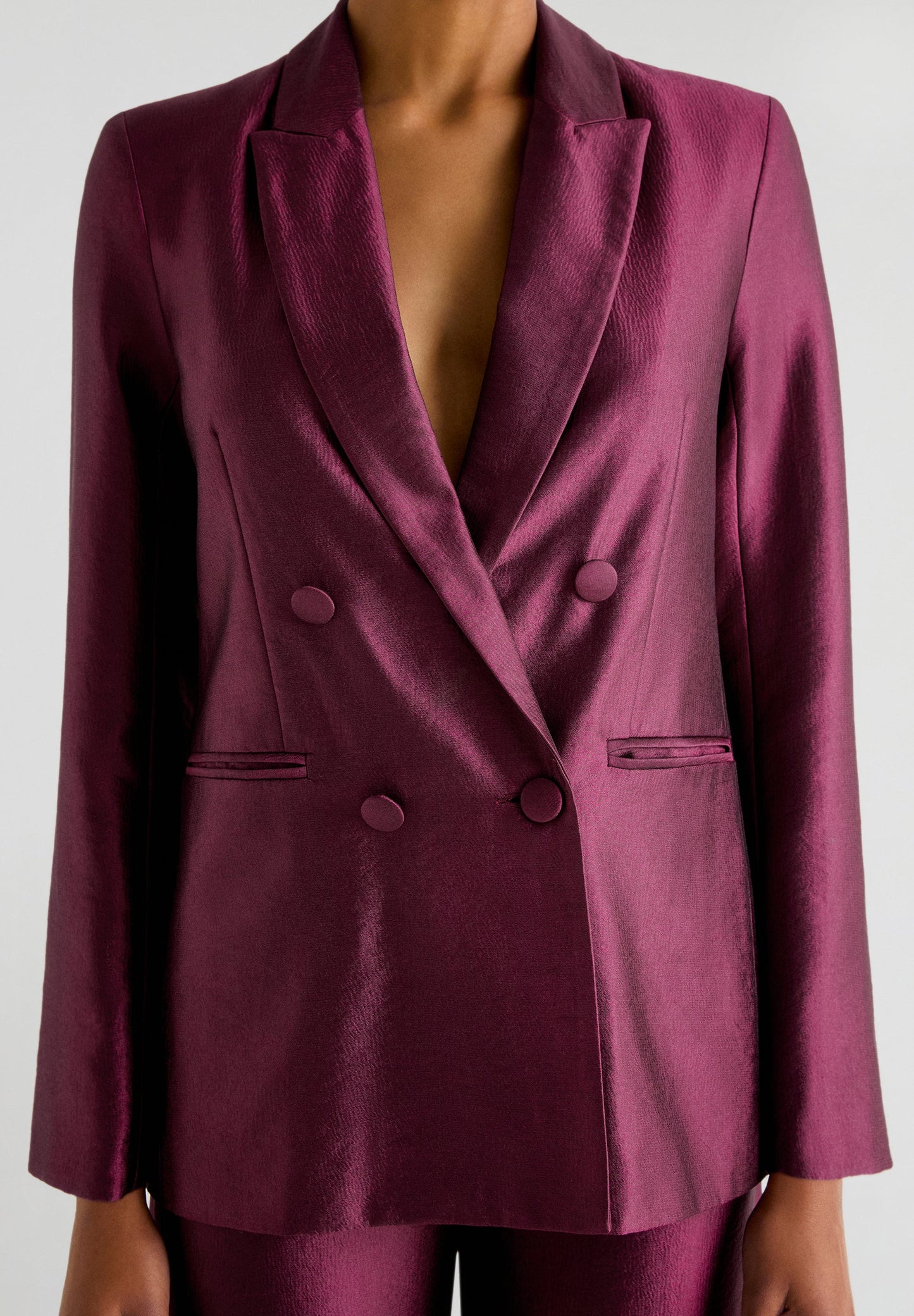 BLAZER SATINADA - Scalpers