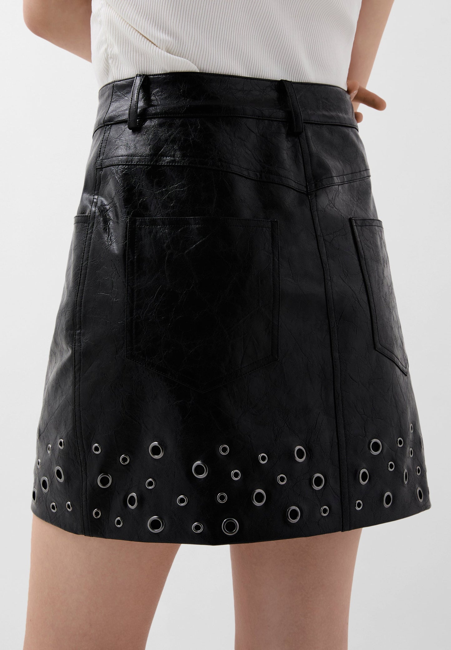 EYELET SKIRT I