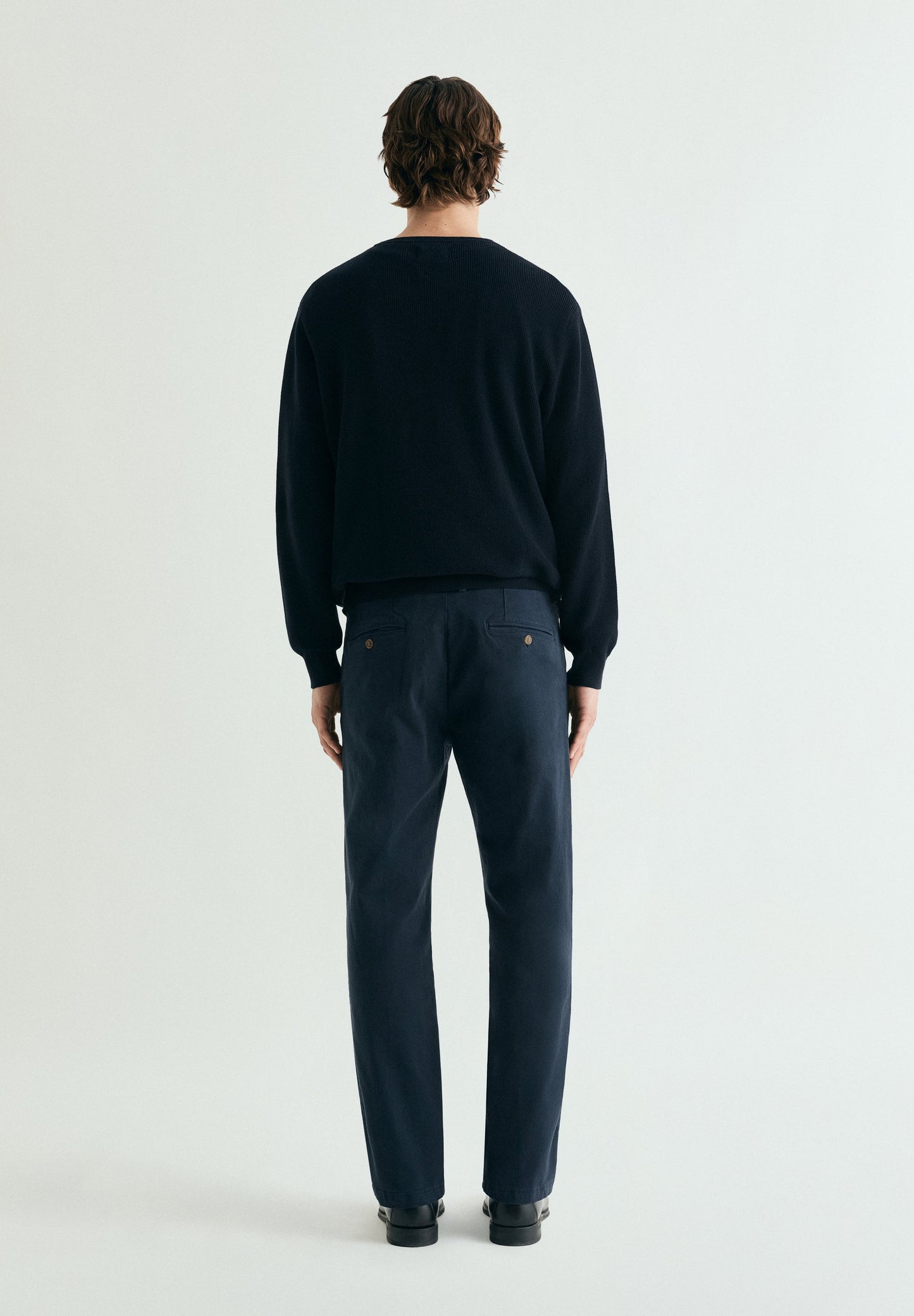 RELAXED FIT DART TROUSERS