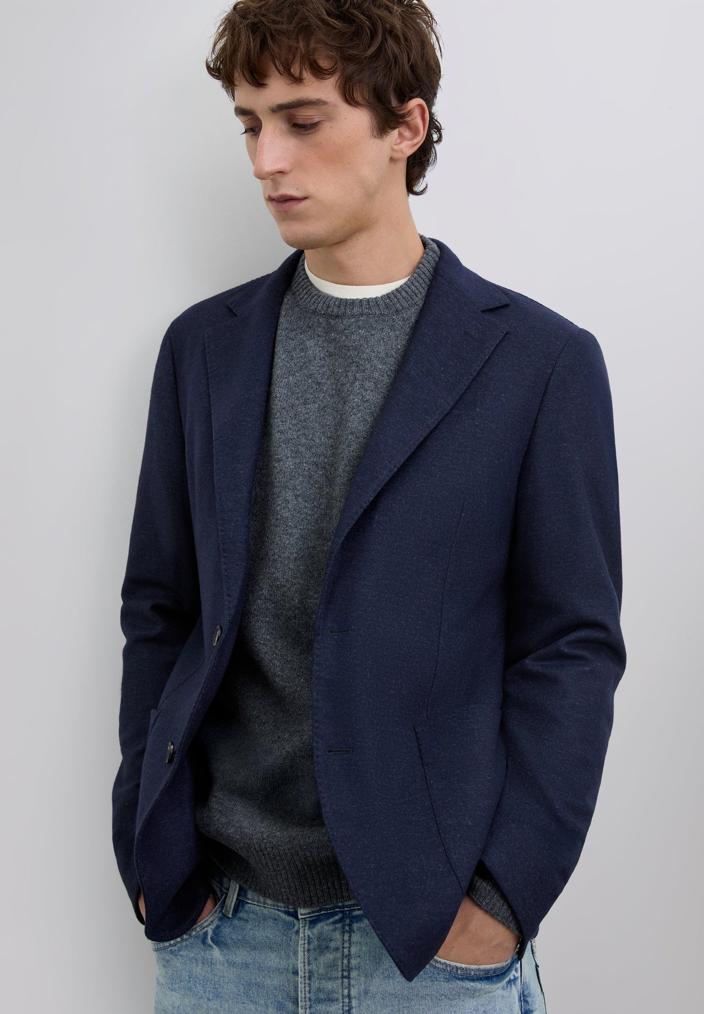 TECHNICAL WOOL BLAZER