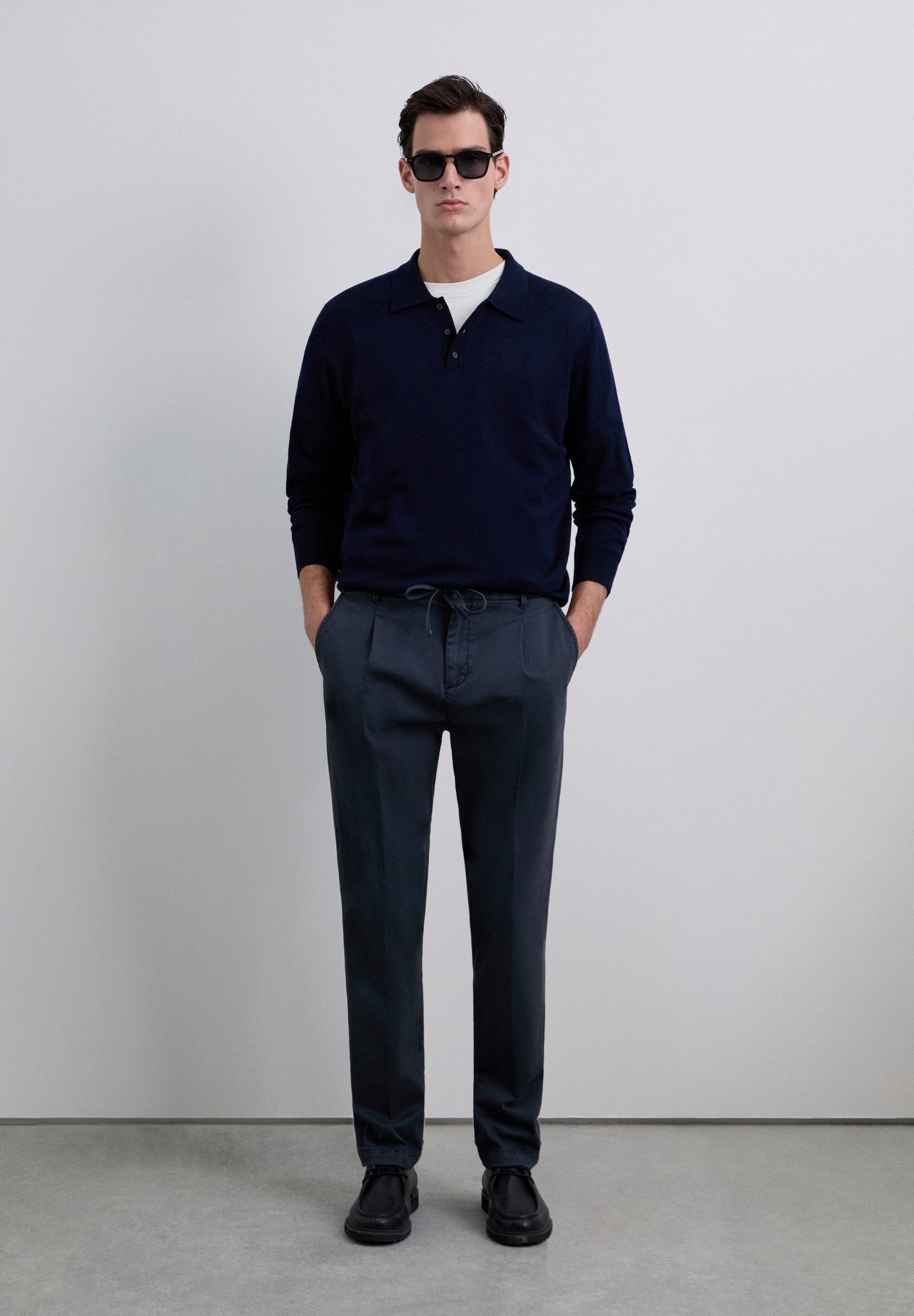 RELAXED FIT TROUSERS