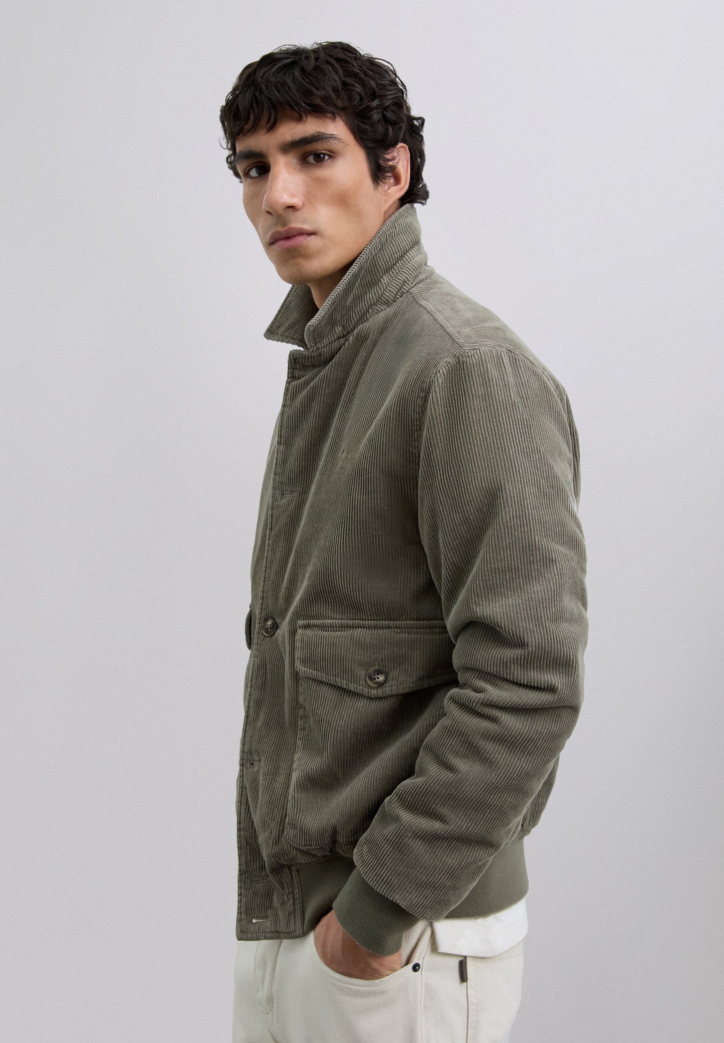 BOMBERJACK CORDUROY DOODSHOOFD