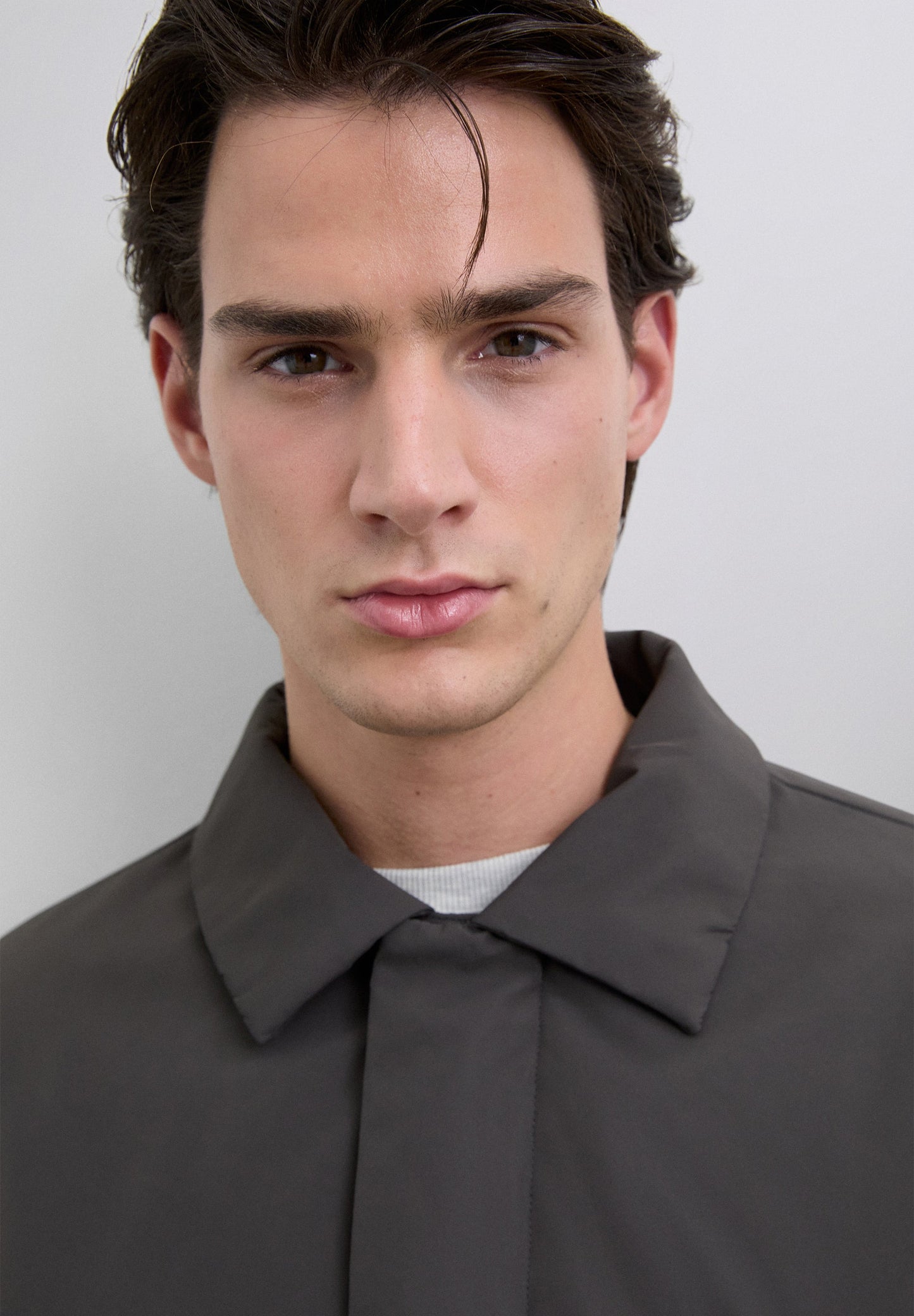 HOODED TECHNICAL PARKA WITH POCKETS