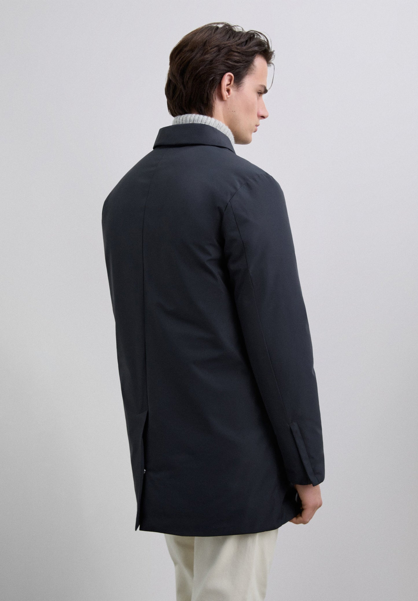 HOODED TECHNICAL PARKA WITH POCKETS