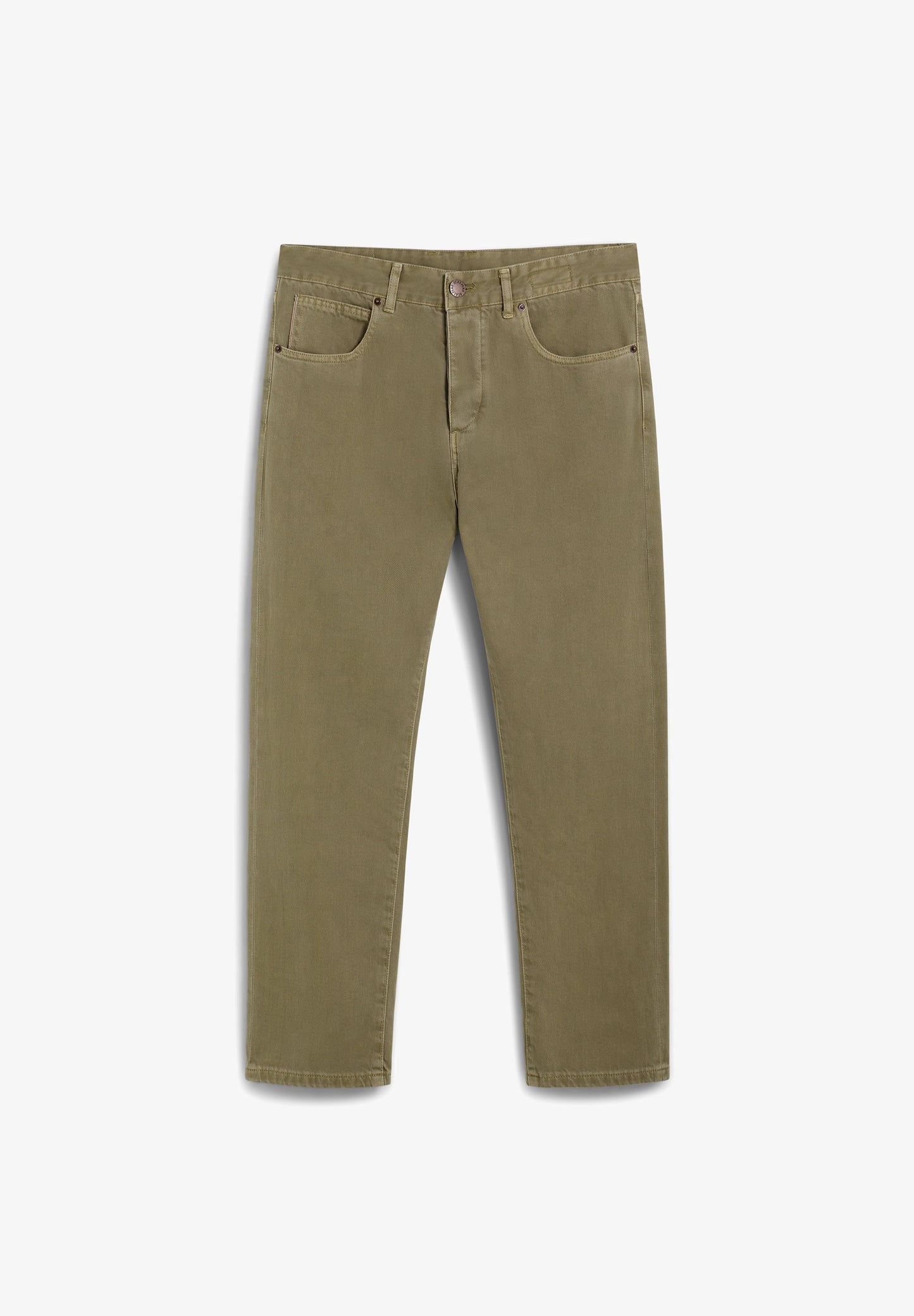 STRAIGHT COTTON TROUSERS
