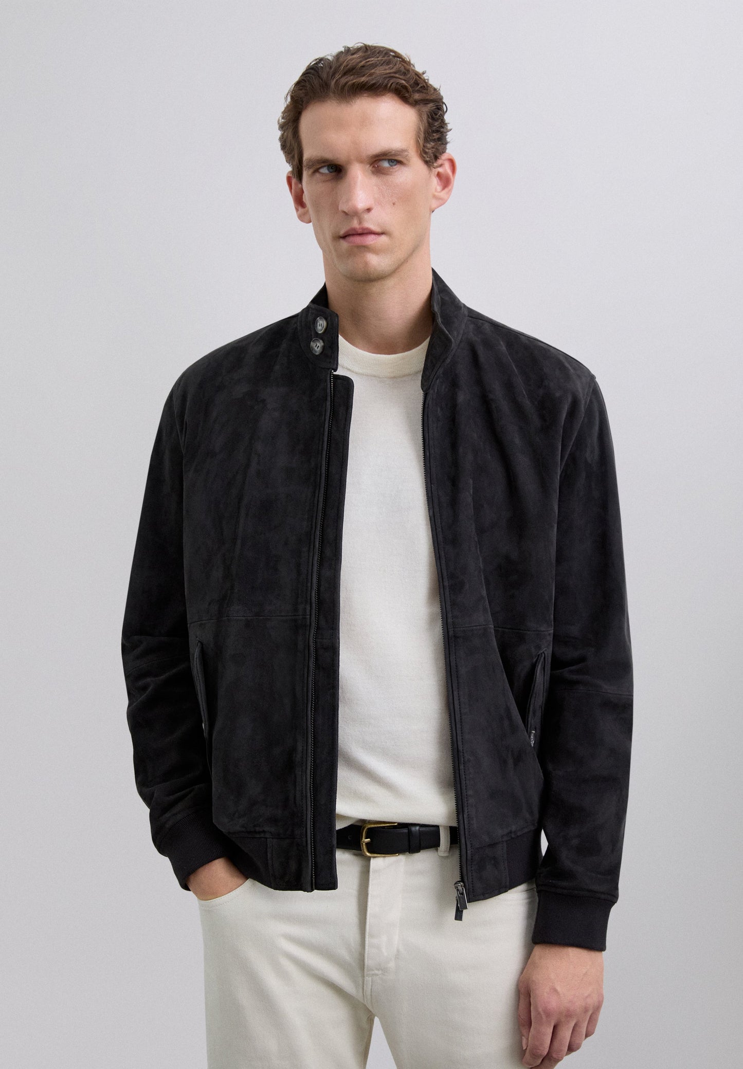 CHAQUETA PIEL DE ANTE - Scalpers