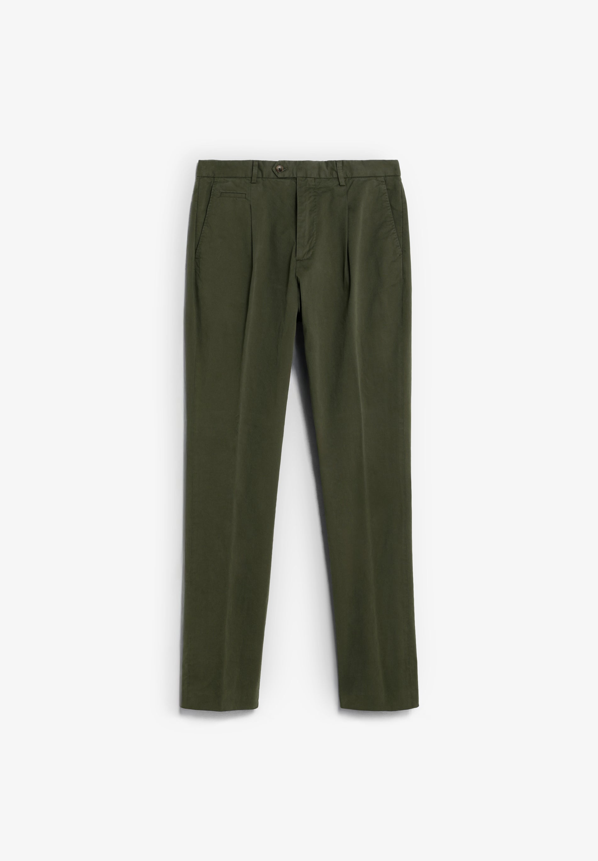 CHINO TROUSERS WITH DARTS