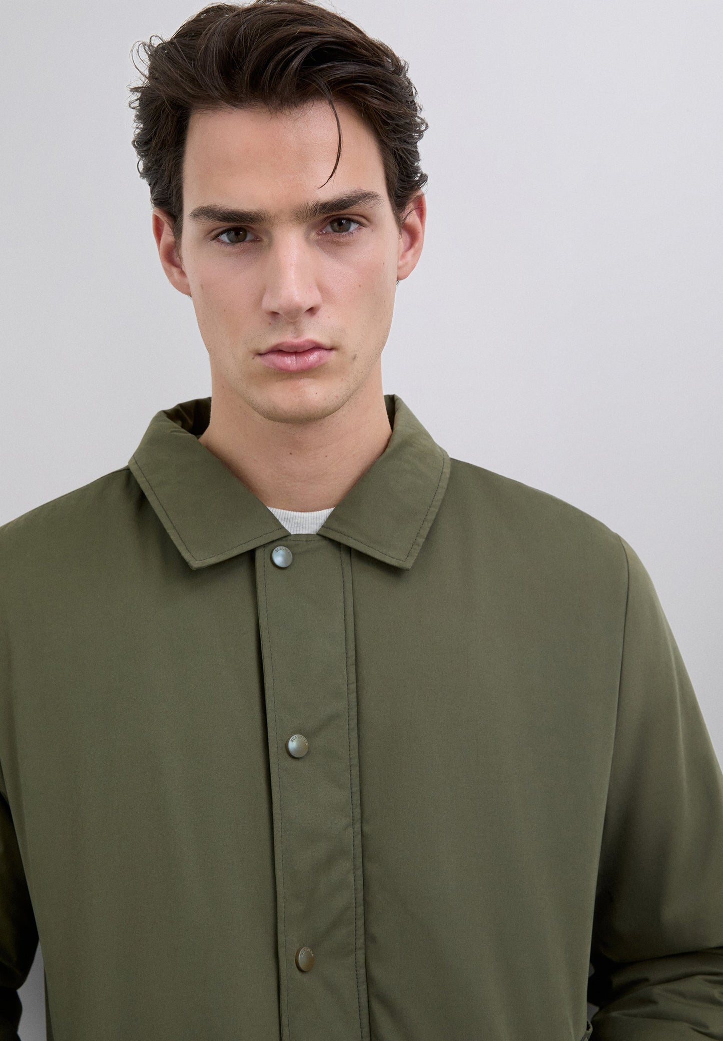 PARKA WITH DETACHABLE HOOD