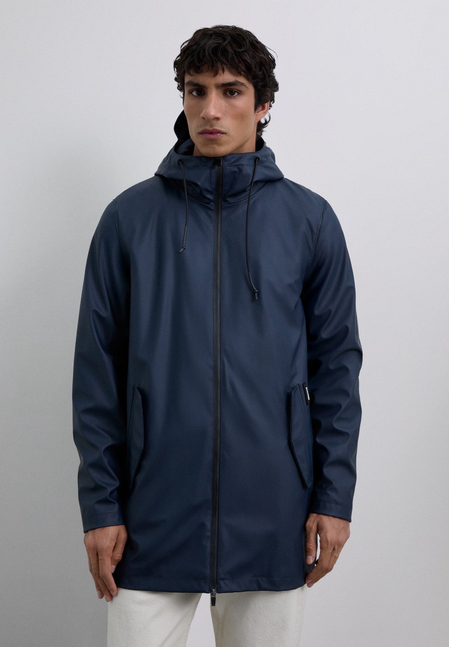 CHAQUETA IMPERMEABLE LOGO - Scalpers
