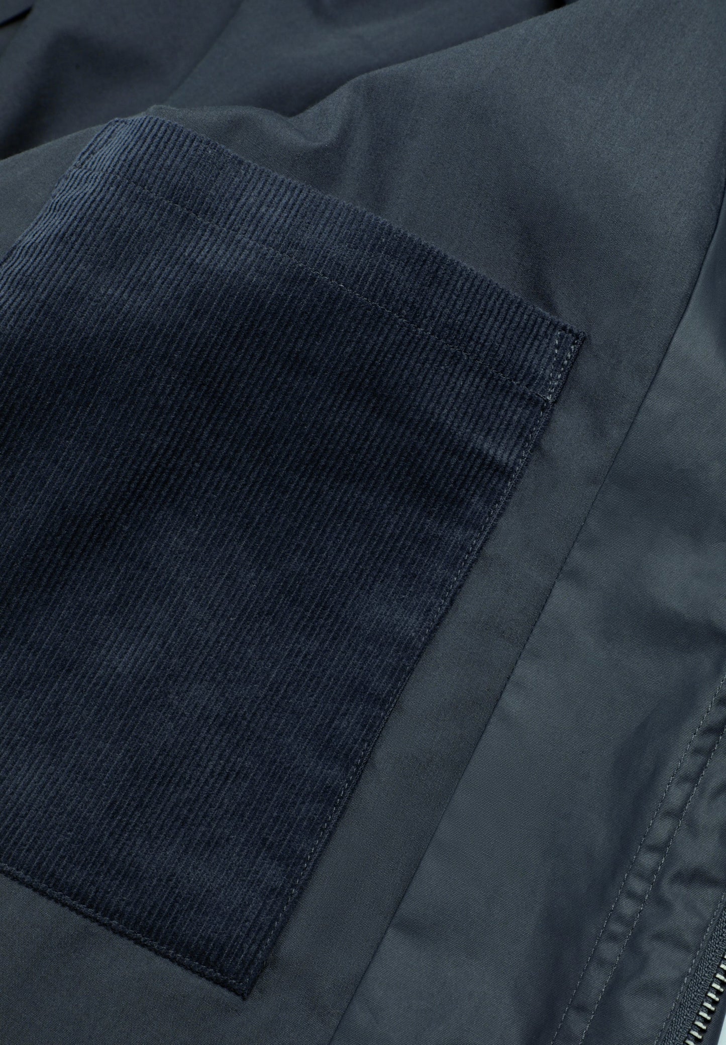 WAXED JACKET WITH SNAP BUTTONS