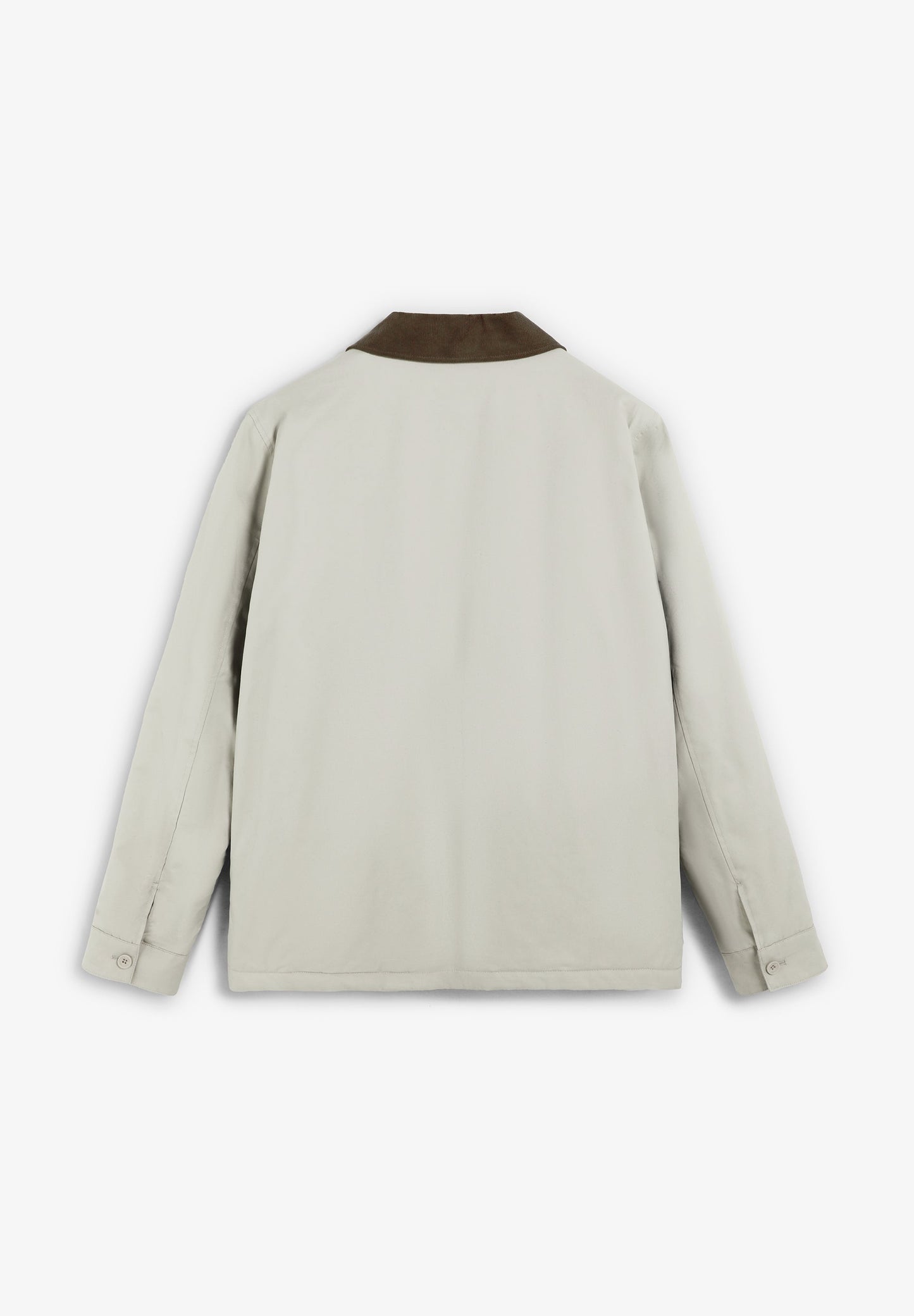 JACKET WITH CORDUROY COLLAR