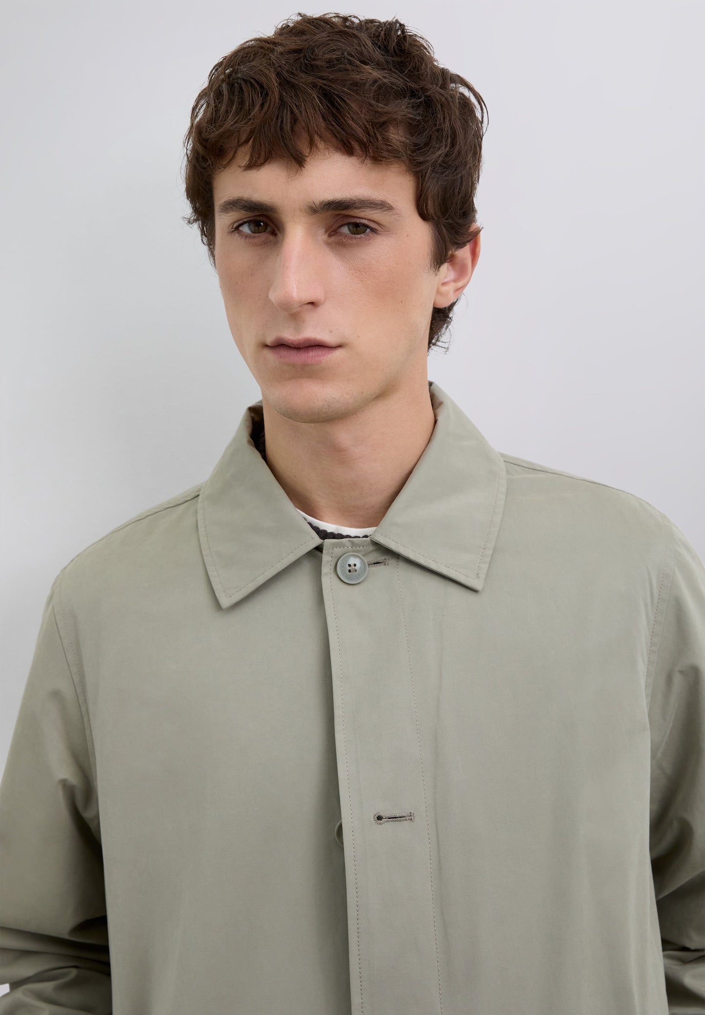 TRENCH COAT WITH SKULL