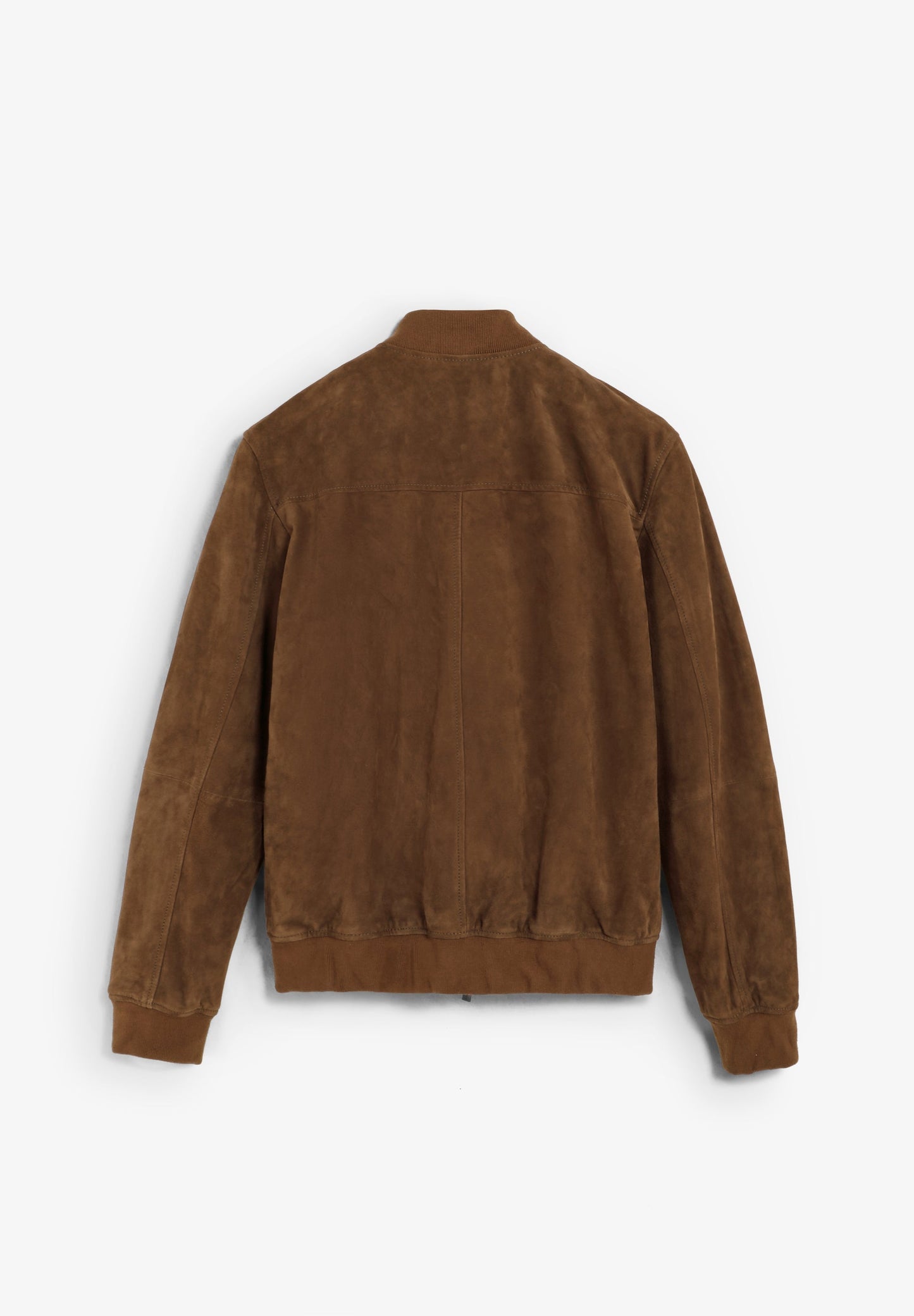 LEATHER BOMBER JACKET