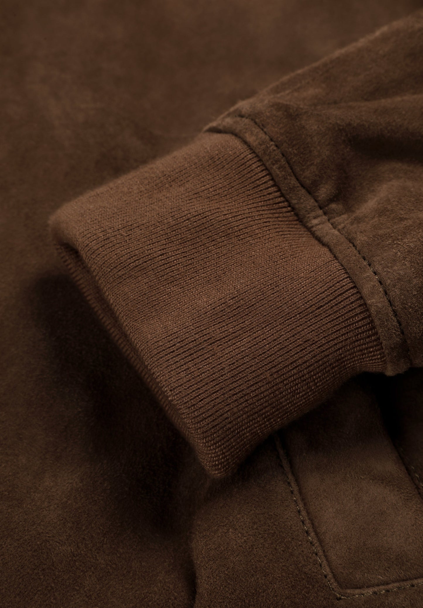 LEATHER BOMBER JACKET