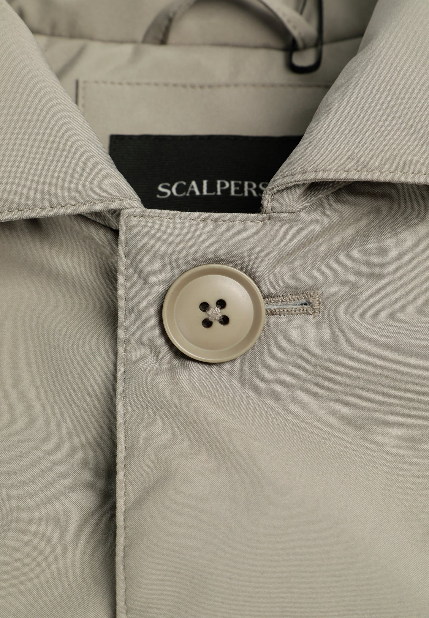 WATER-REPELLENT QUILTED TRENCH COAT